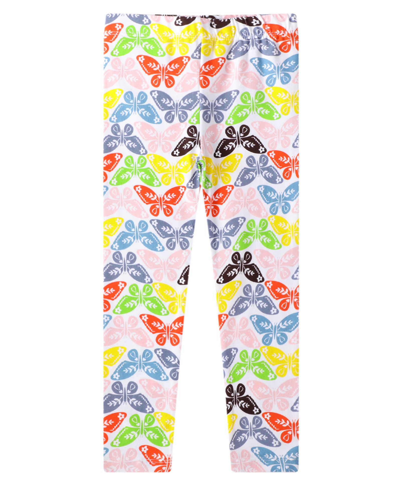 Kookie Kids Full Length Legging Butterfly Print - Multicolor-picture-26