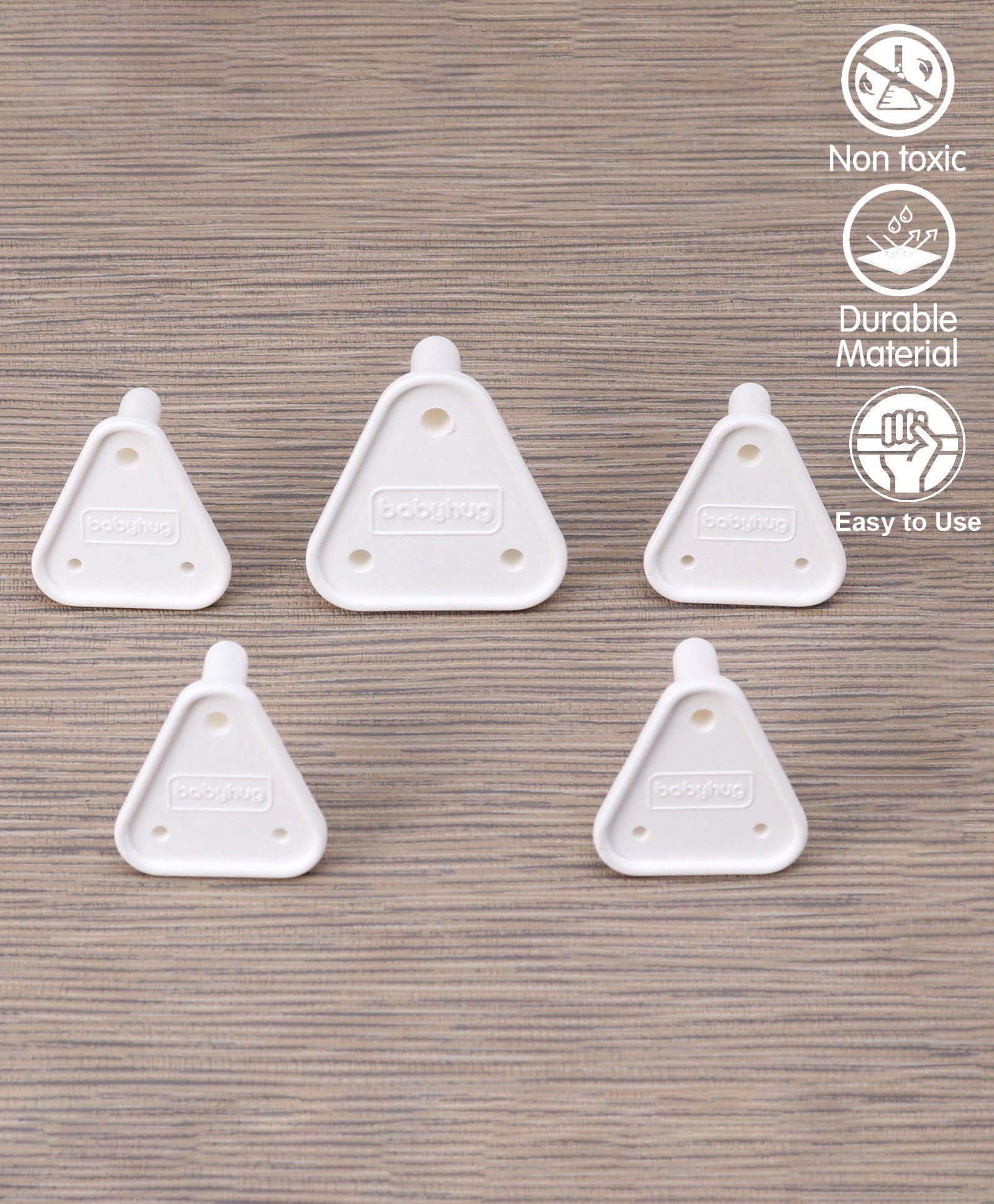 Babyhug Safety Electric Socket Plug Cover Guards - Pack of 5
