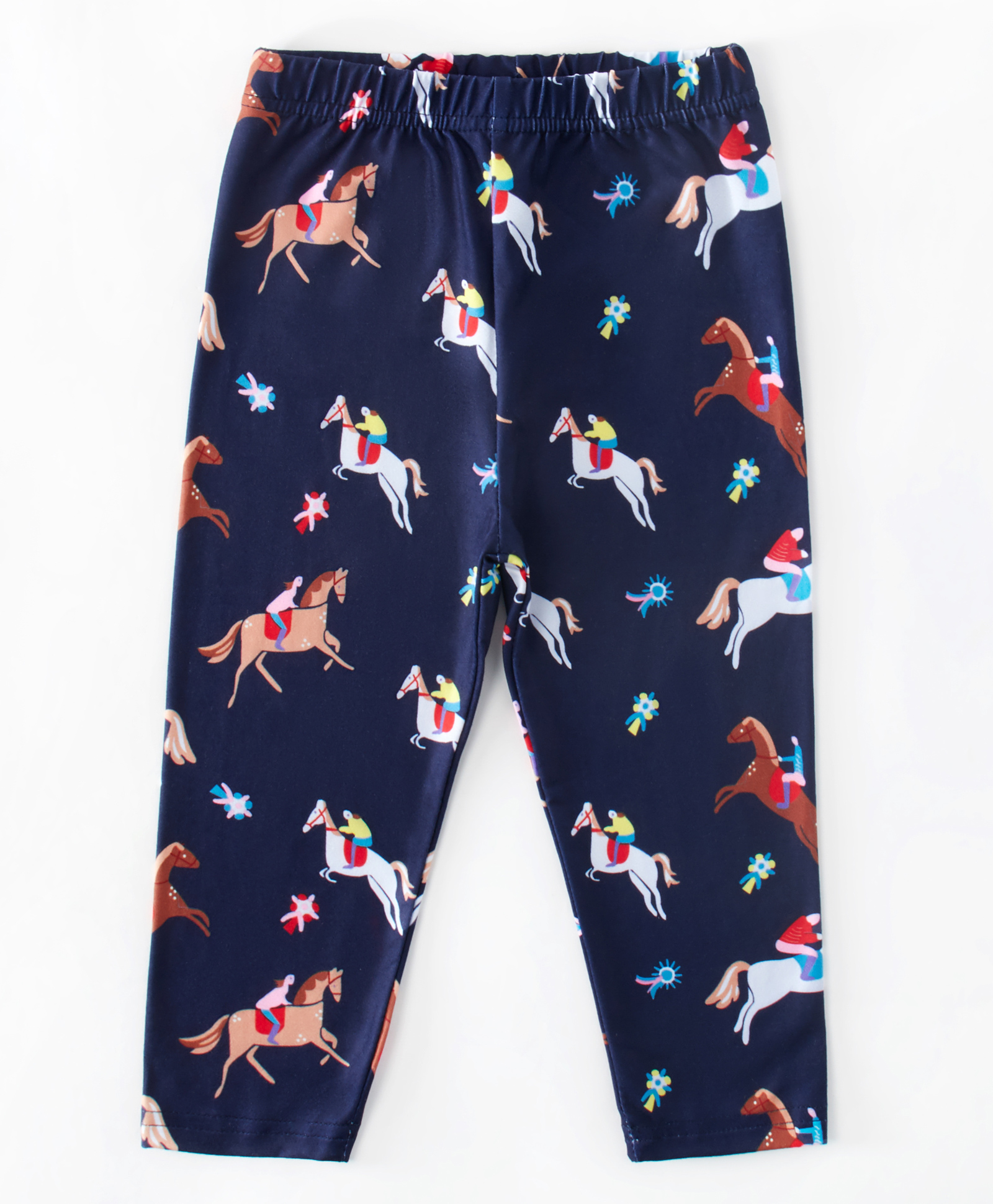 Kookie Kids Full Length Printed Leggings - Navy Blue-image-45