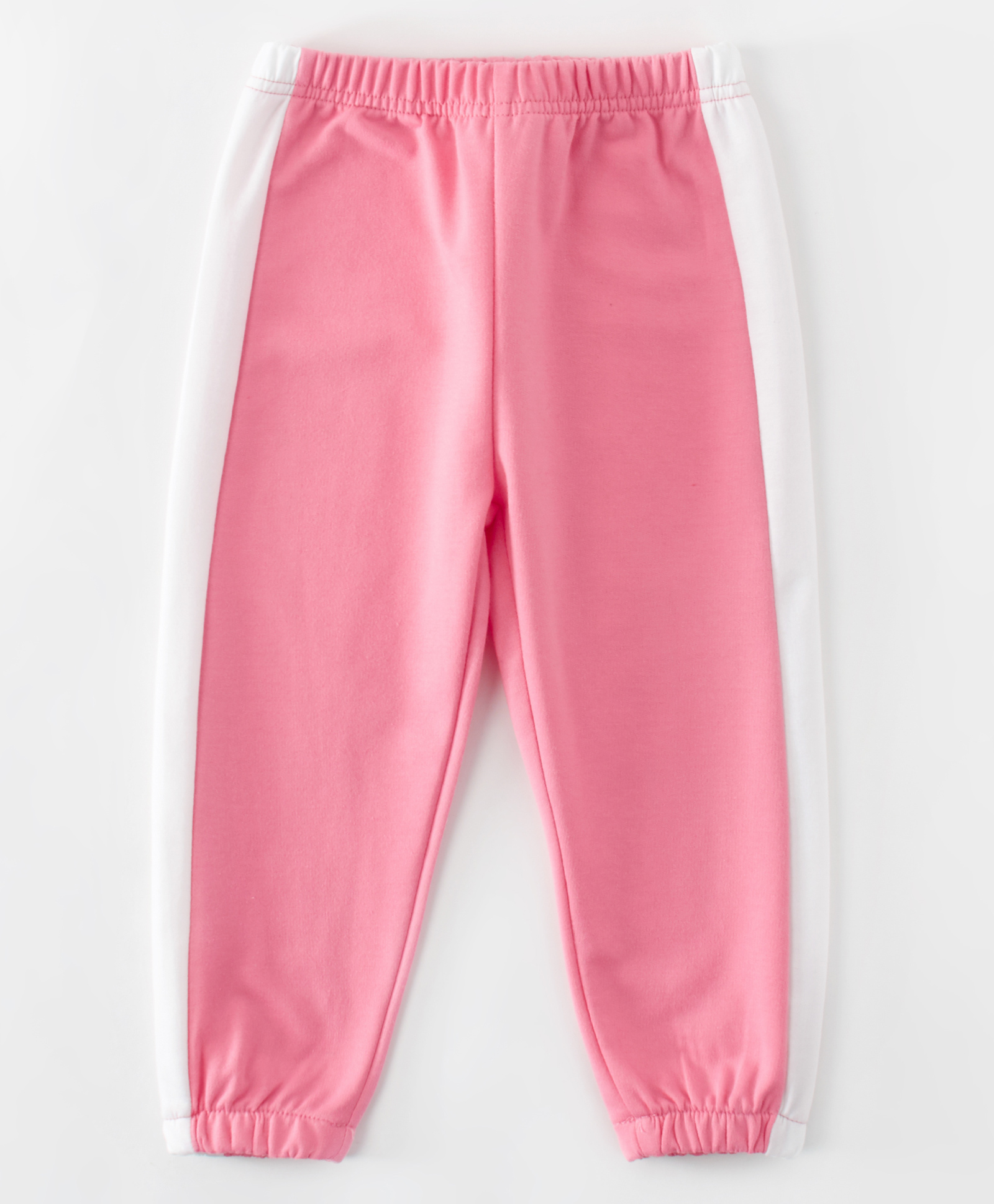 Kookie Kids Full Length Track Pant - Pink  White-image-40