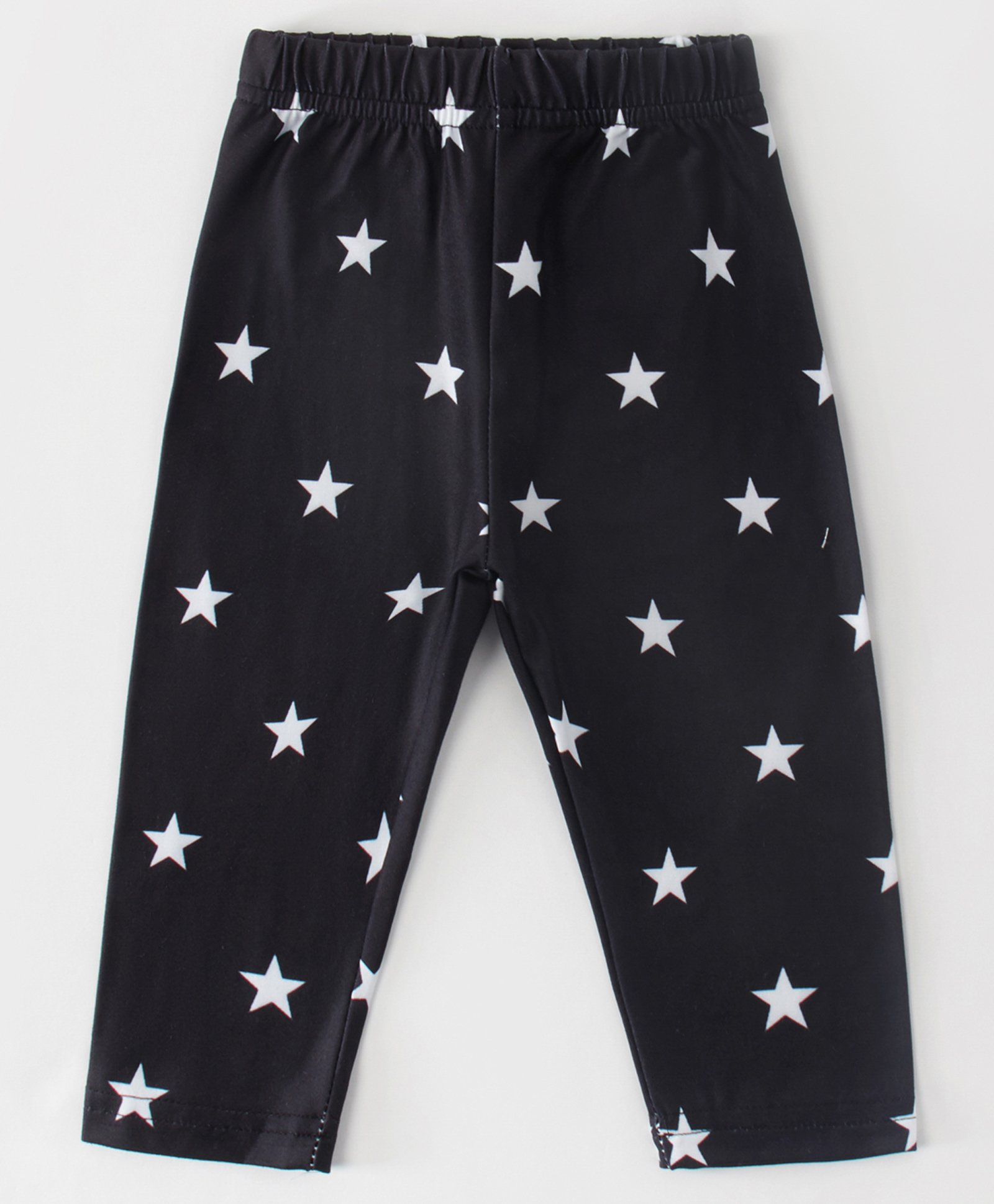 Kookie Kids Full Length Lounge Pant Star Print - Black-picture-15