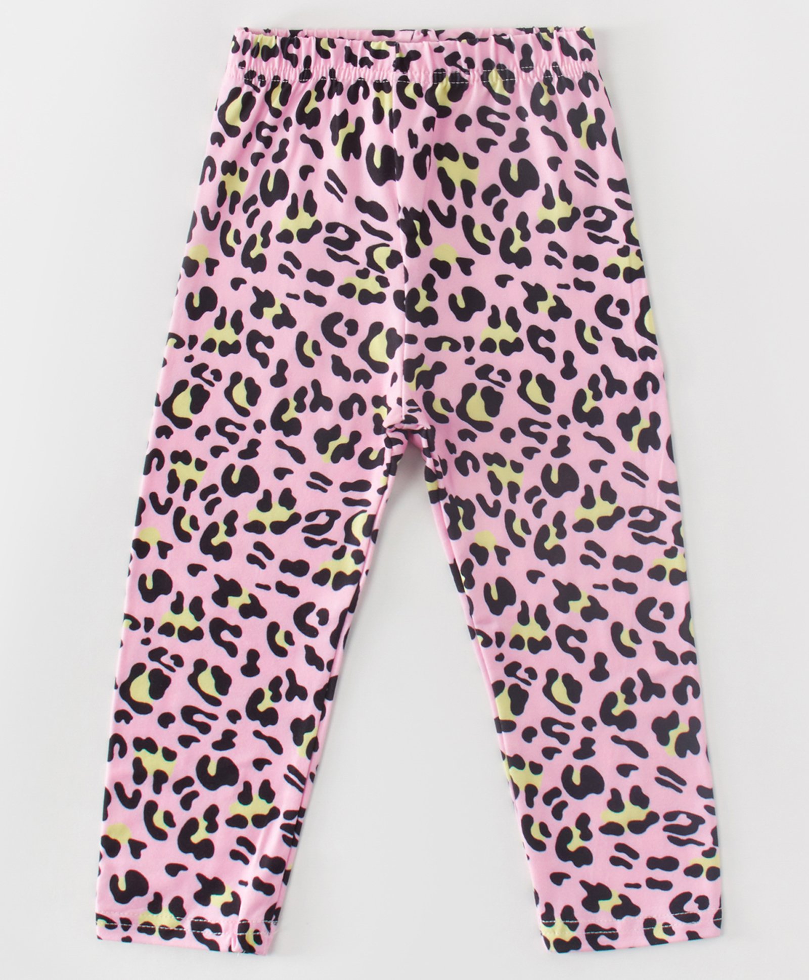 Kookie Kids Full Length Lounge Pant Leopard Print - Pink-picture-18