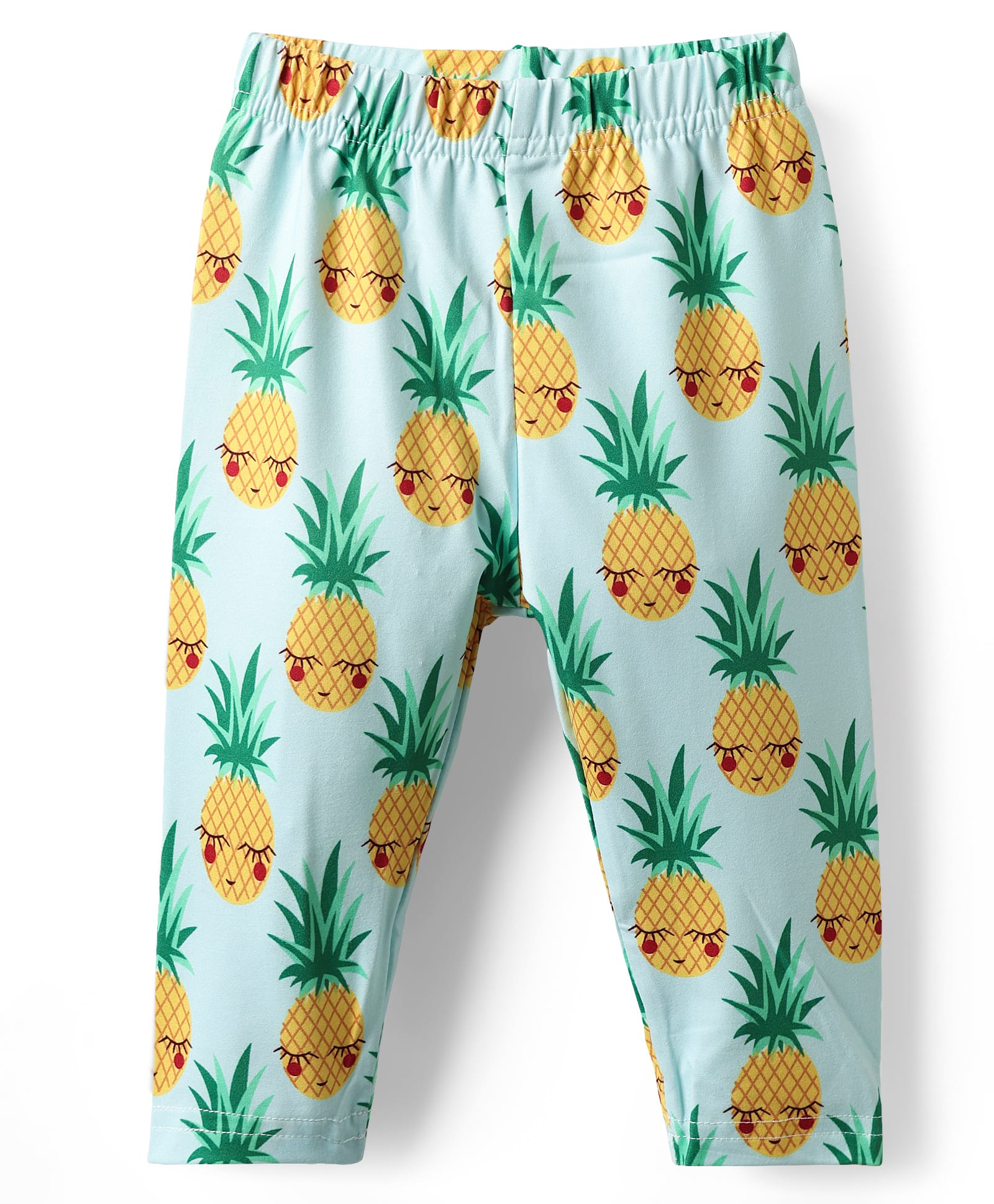 Kookie Kids Full Length Leggings Pineapple Print - Blue-picture-22