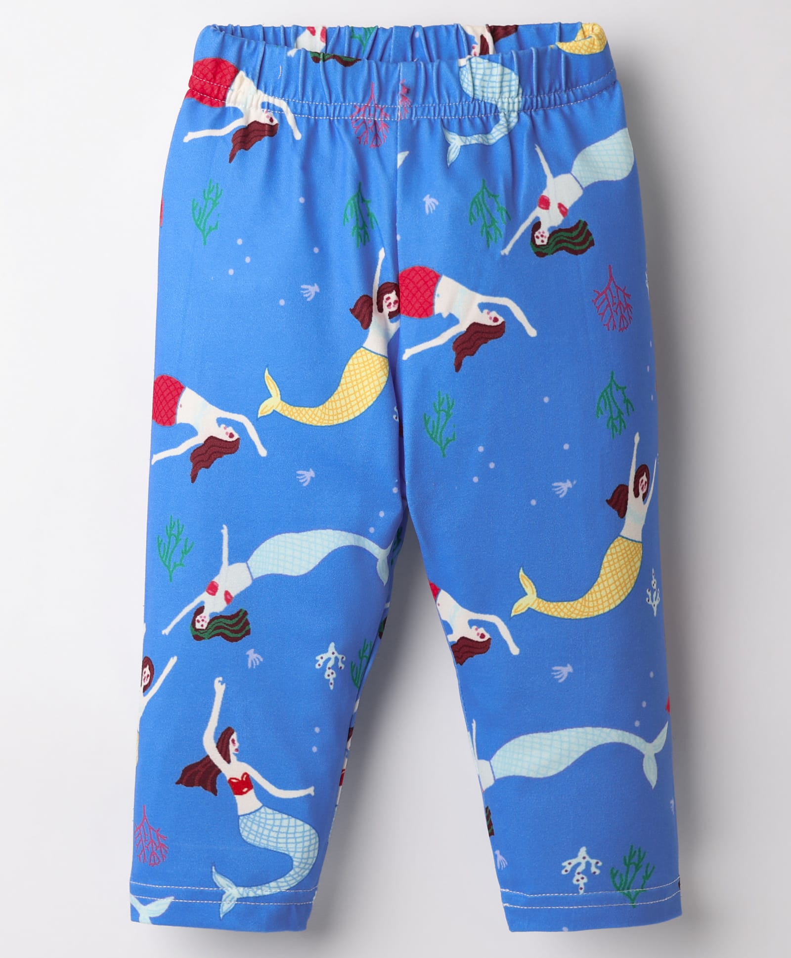 Kookie Kids Full Length Lounge Pant Mermaid Print - Blue-picture-22