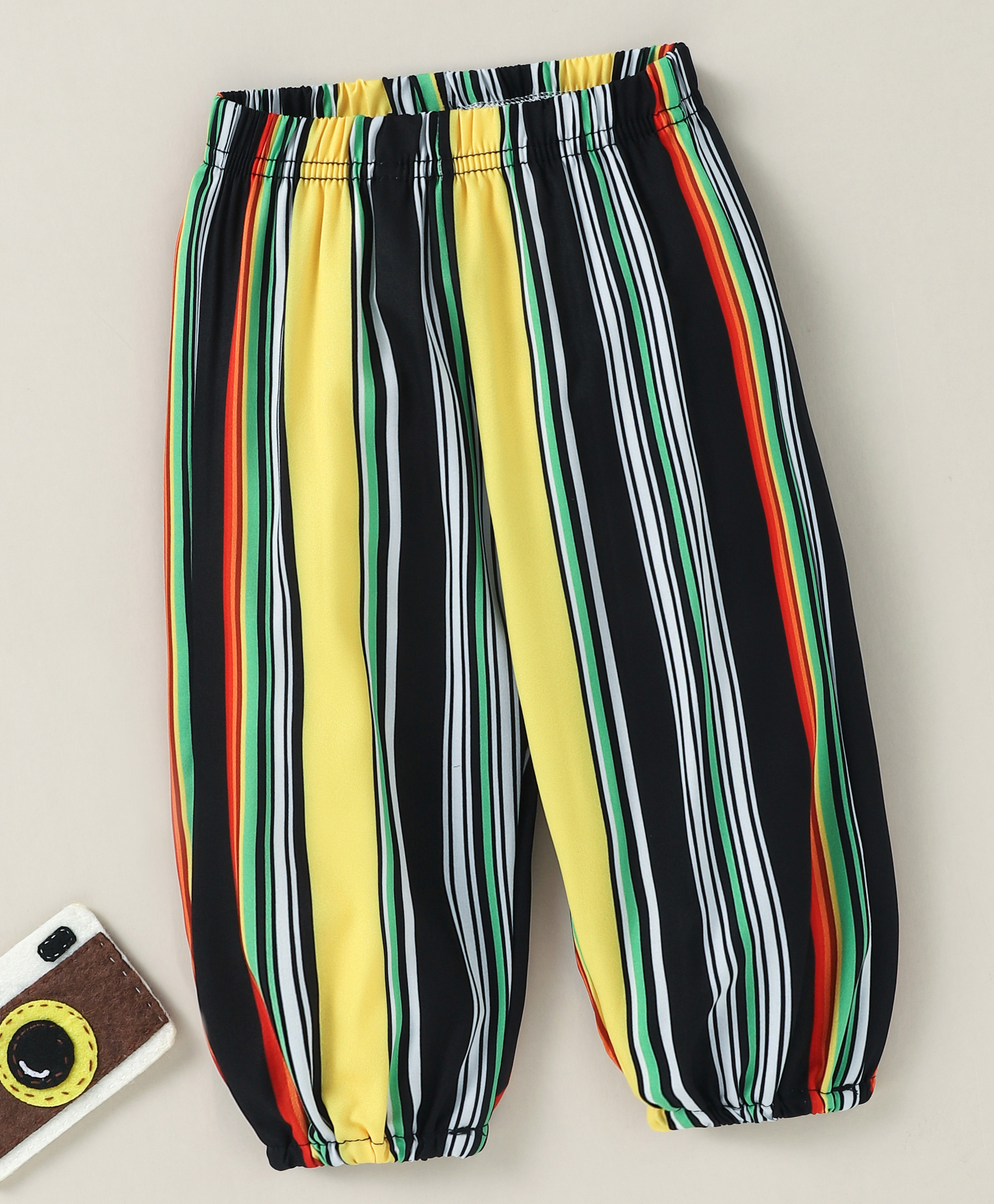 Kookie Kids Full Length Striped Lounge Pant - Multicolour-image-10