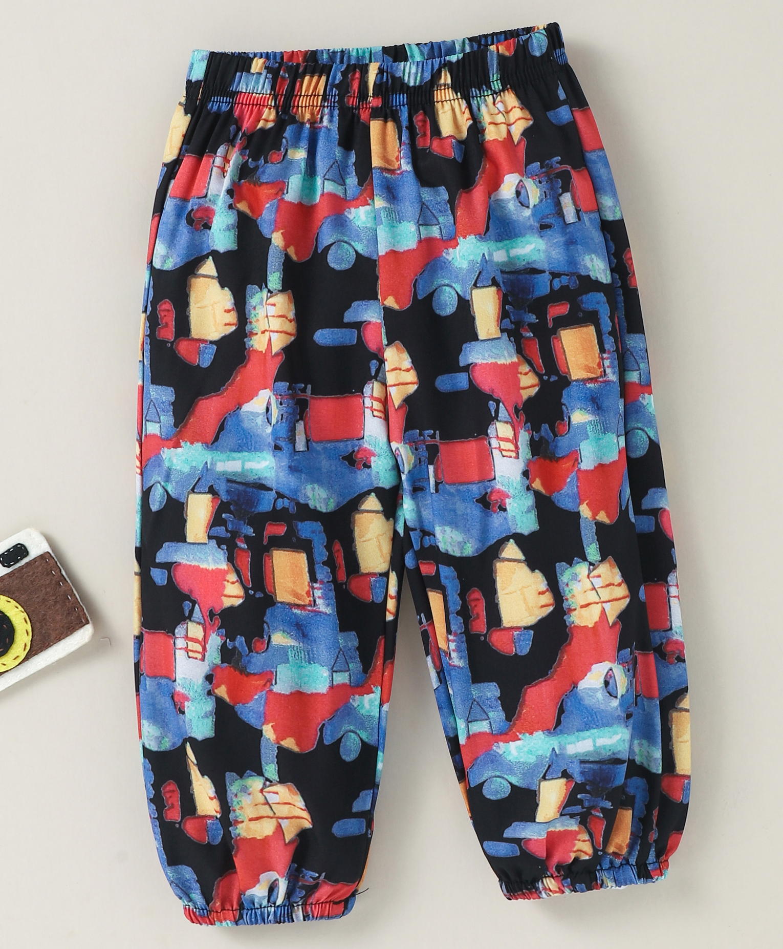 Kookie Kids Full Length Printed Lounge Pant - Multicolor-image-13