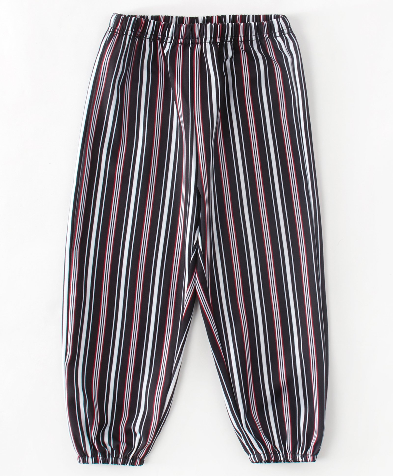 Kookie Kids Full Length Striped Lounge Pant - Black-picture-11