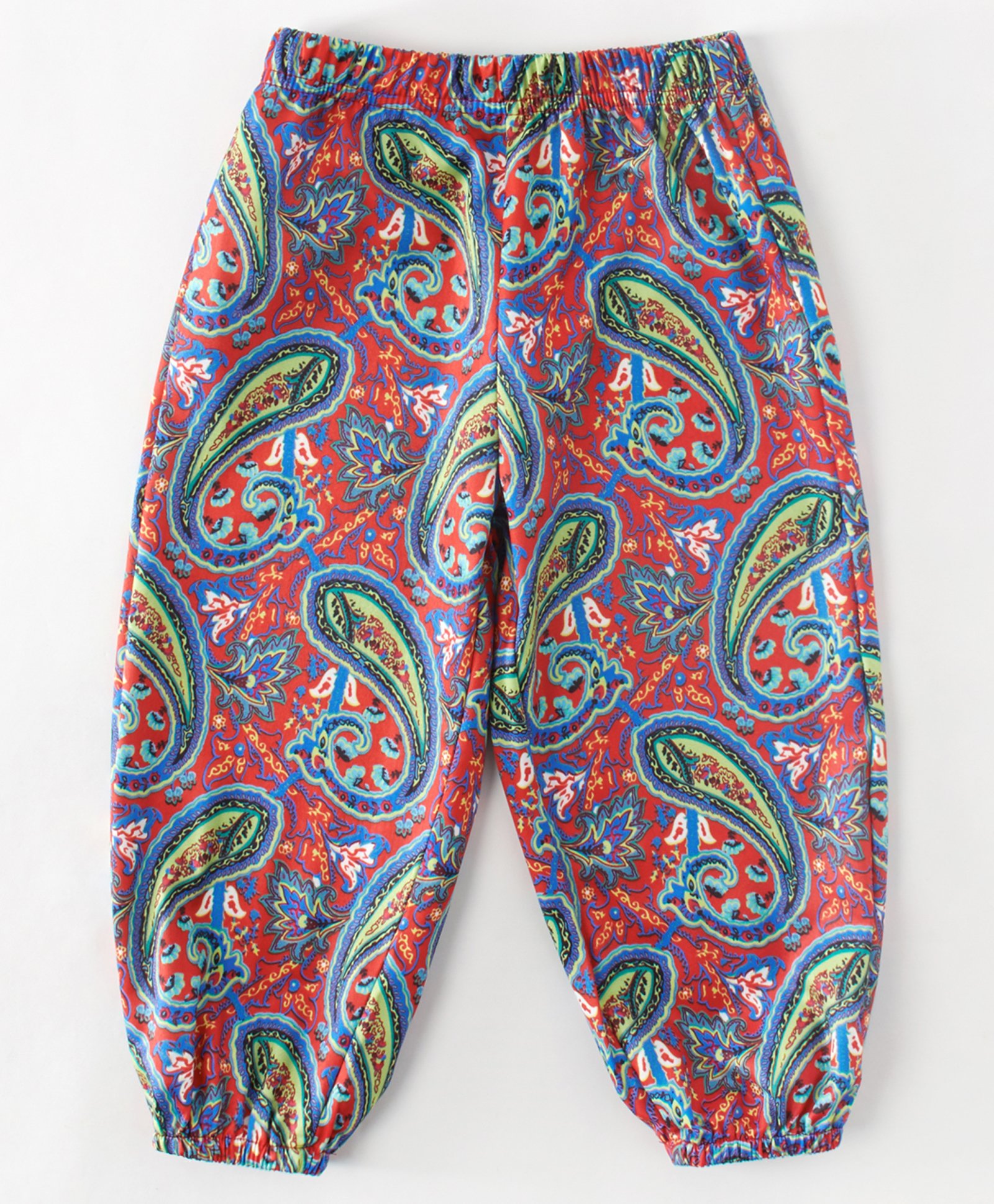 Kookie Kids Full Length Lounge Pant Abstract Print - Red-image-39