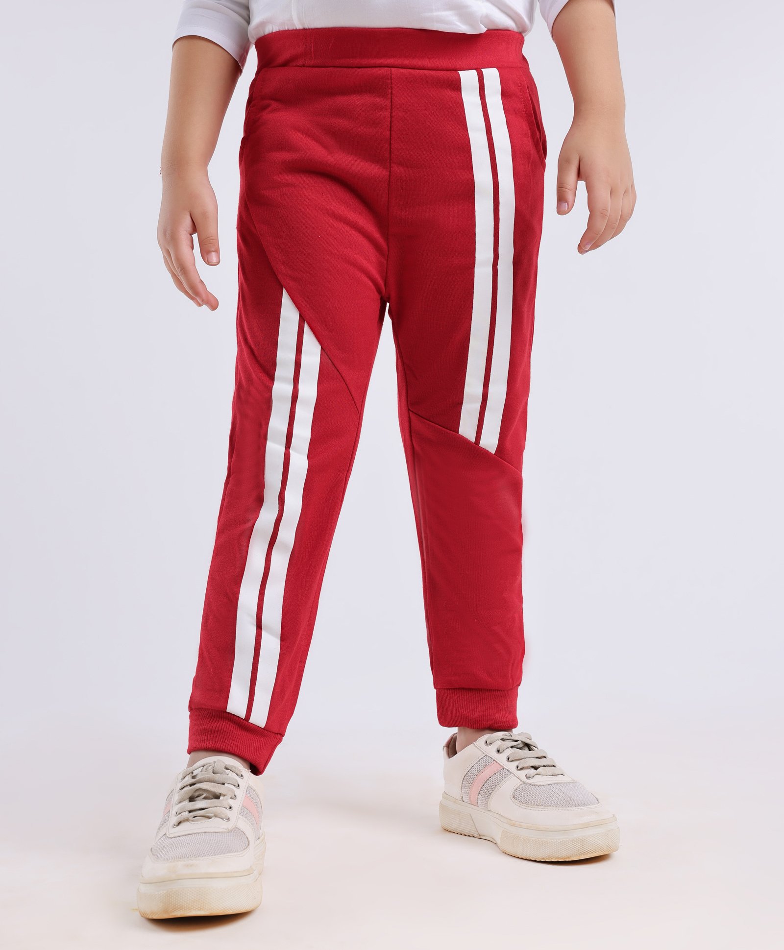 Kookie Kids Full Length Lounge Pant - Red-image-46