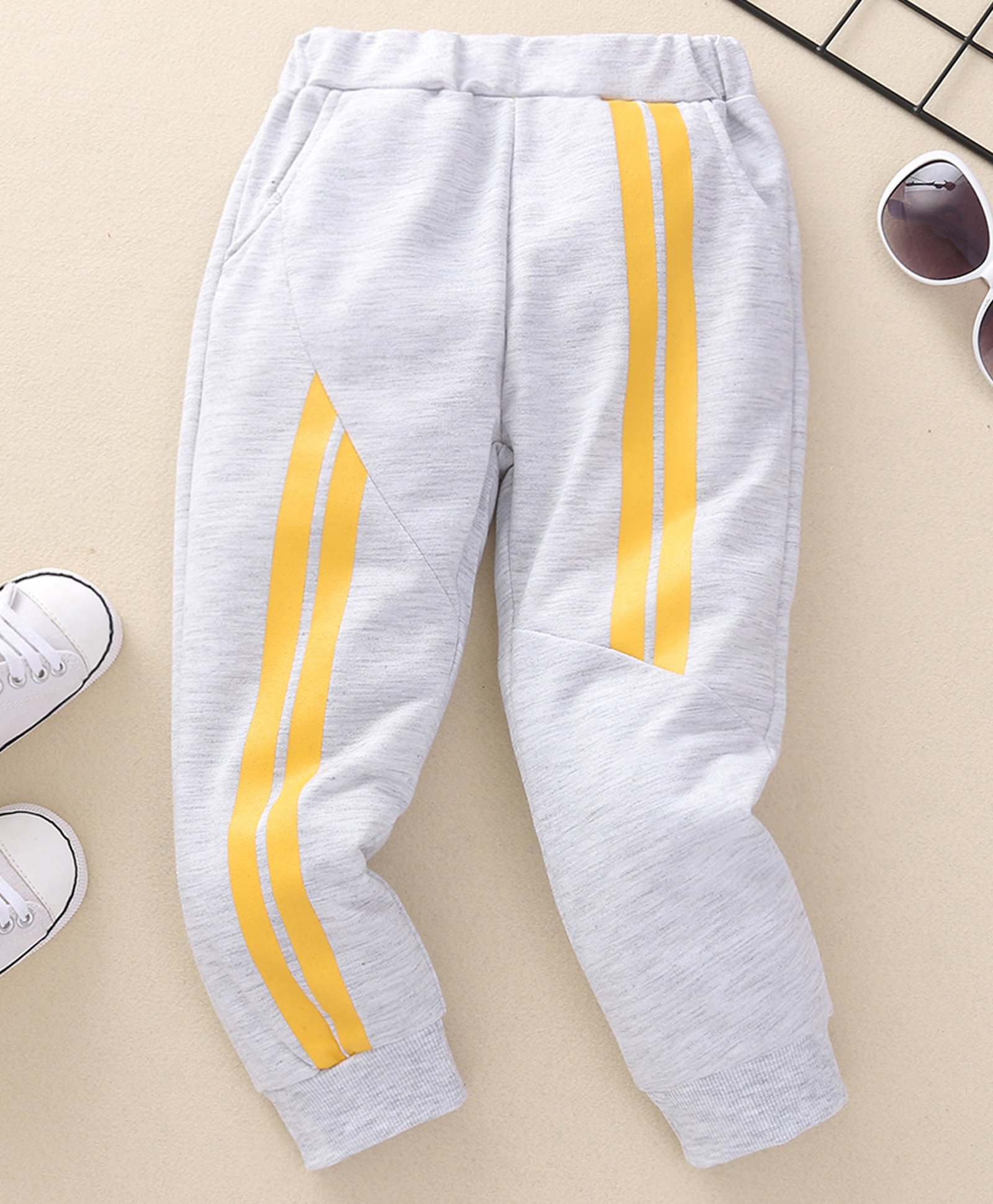 Kookie Kids Full Length Lounge Pants - Grey-image-42