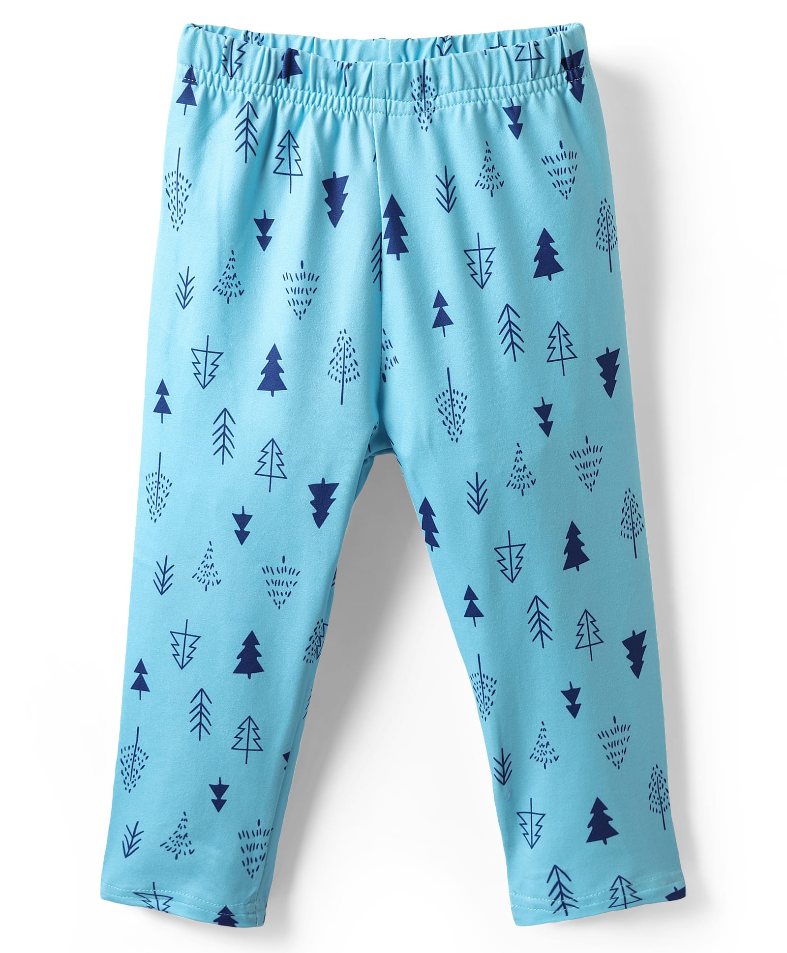 Kookie Kids Full Length Leggings Tree Print - Blue-picture-12