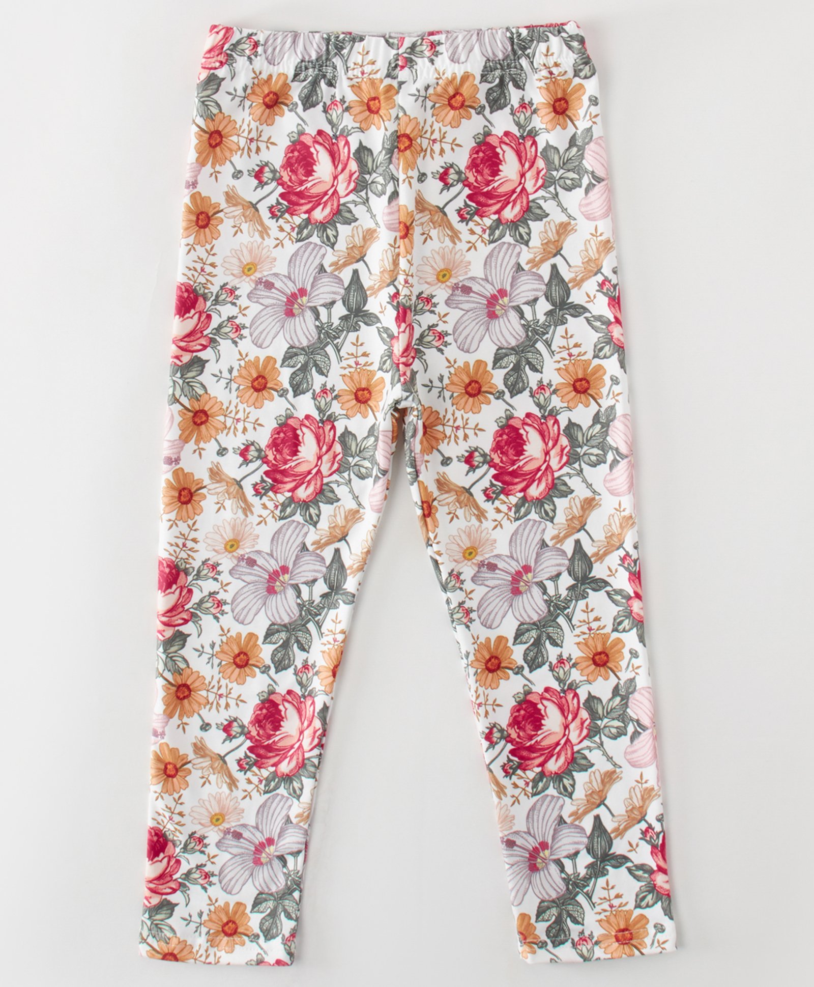 Kookie Kids Full Length Leggings Floral Print - Multicolor-picture-38