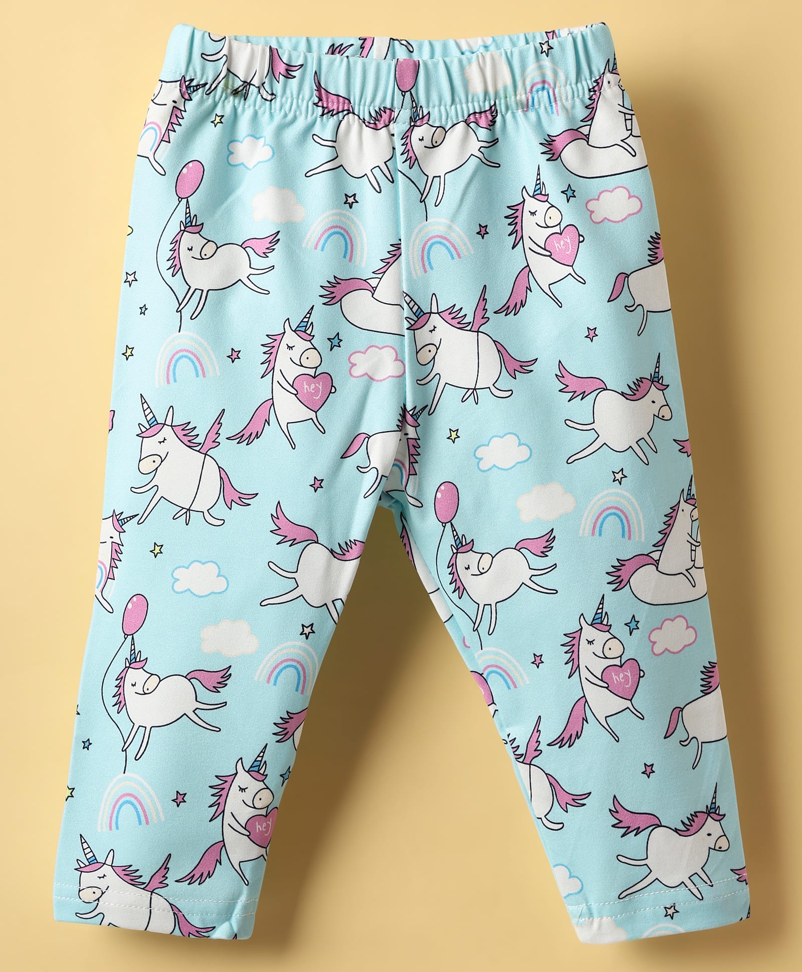 Kookie Kids Full Length Lounge Pants Unicorn Print - Blue-image-26