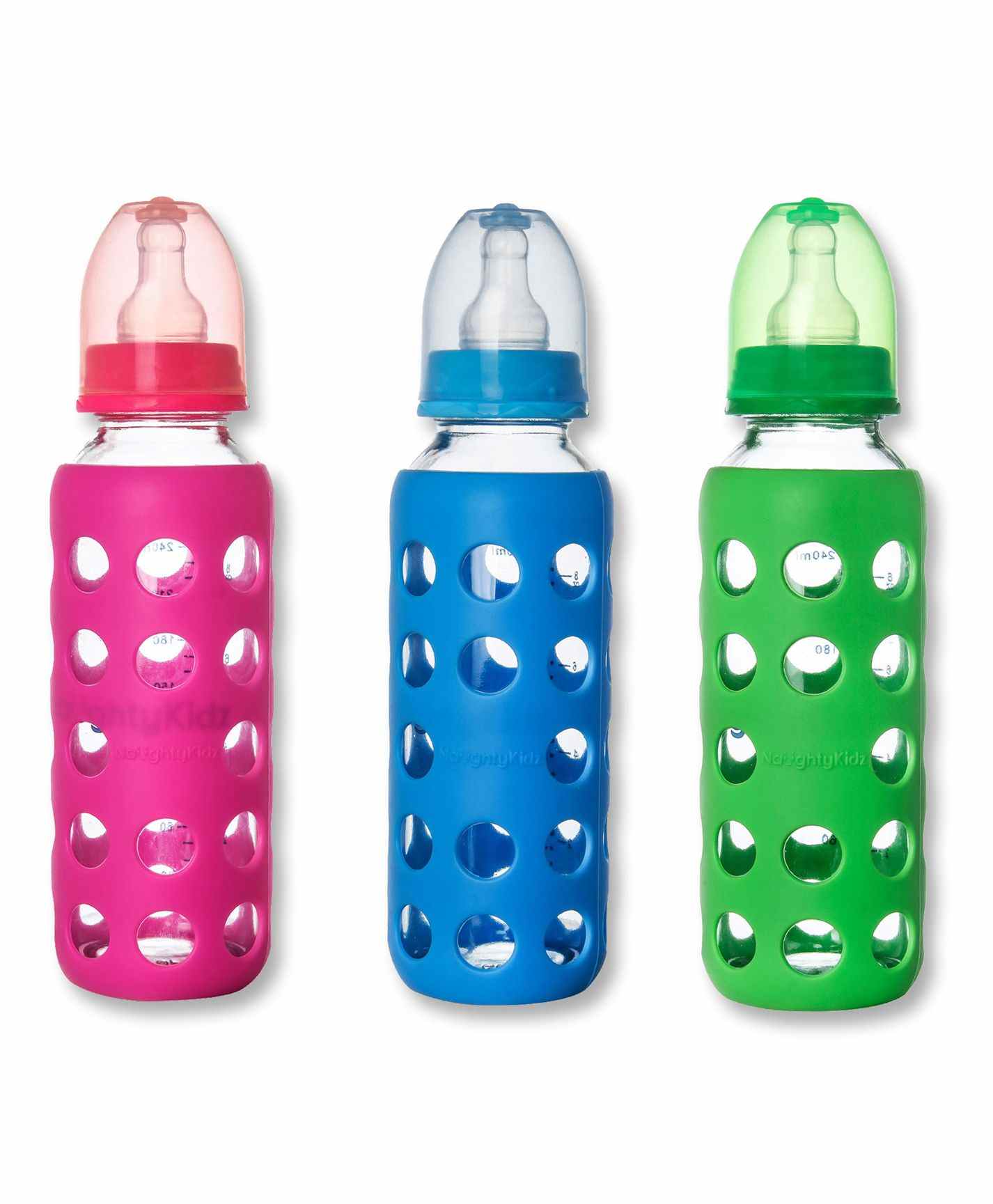 giggles glass feeding bottle