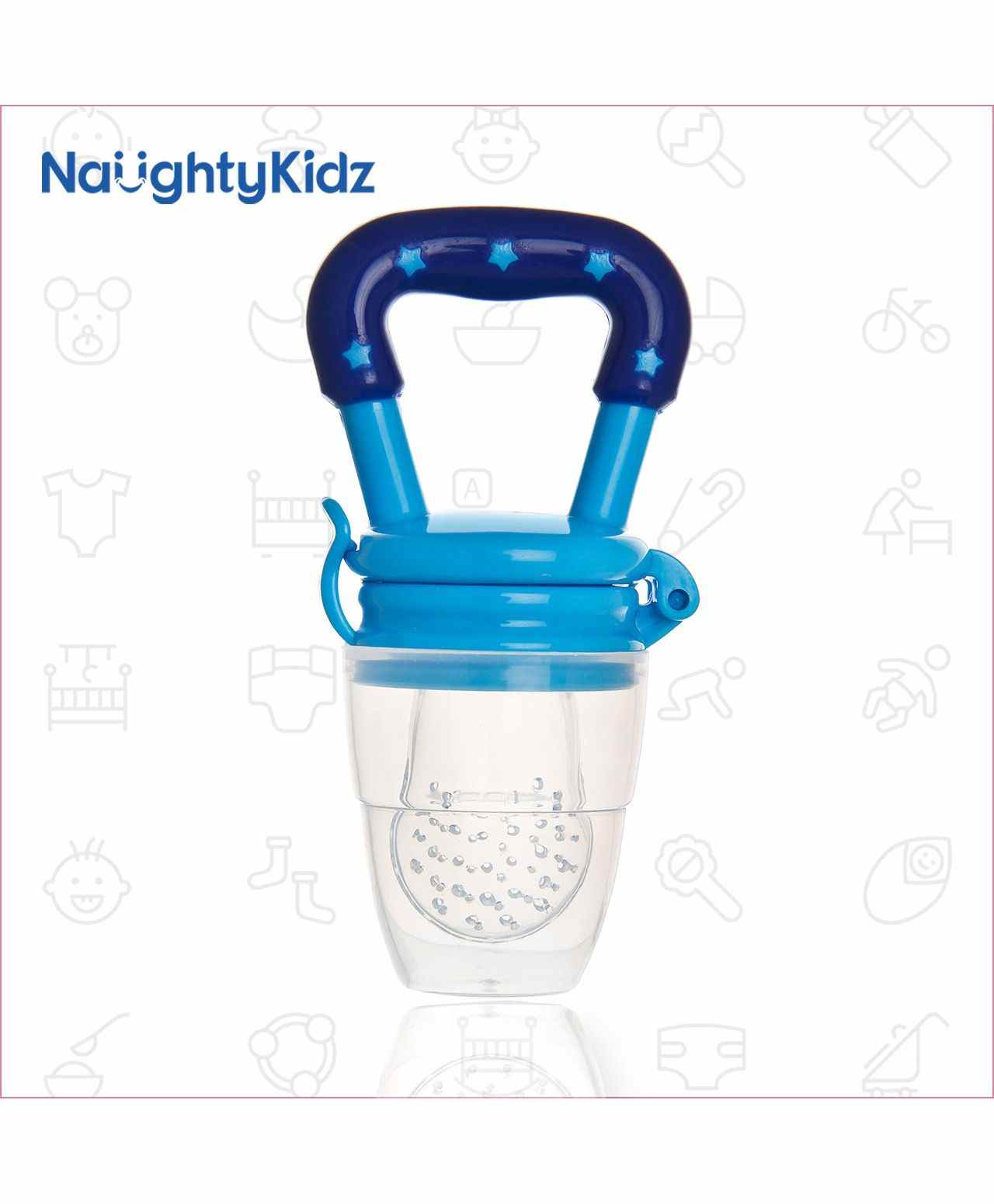 Naughty Kidz Baby Food Feeder - Blue-image-29