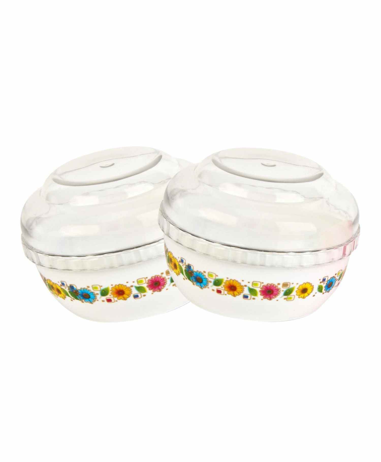 Naughty Kidz Premium Powder Puff Containers Set of 2 - White-image-27