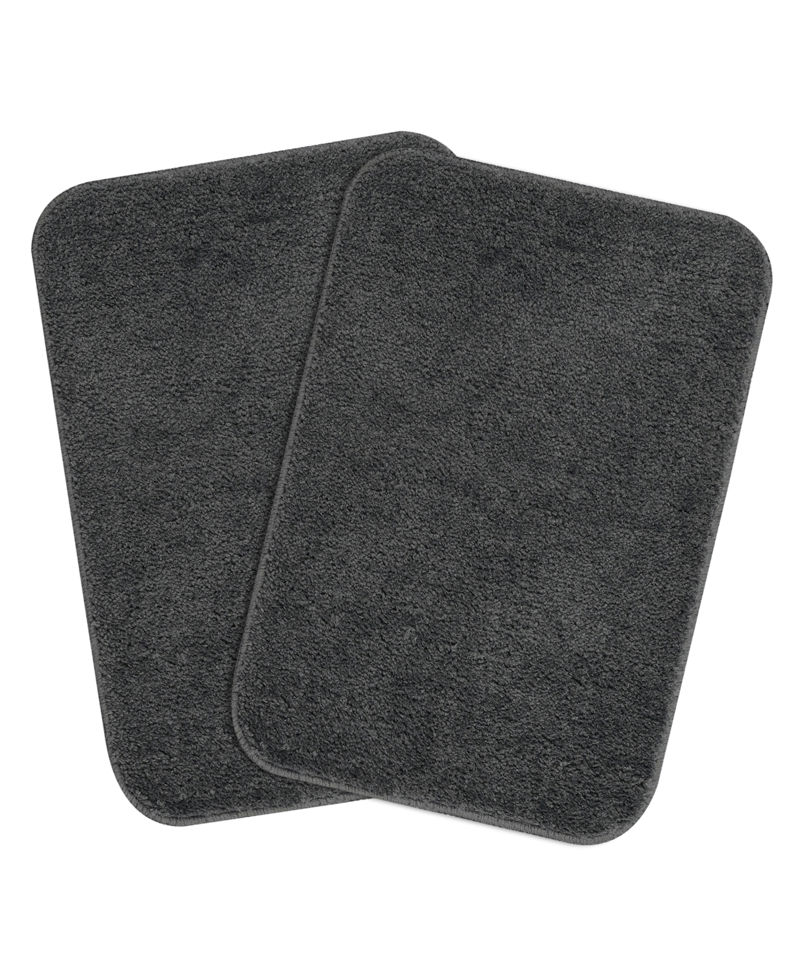 Saral Home Microfiber Bath Mat Pack Of 2 - Grey-picture-23