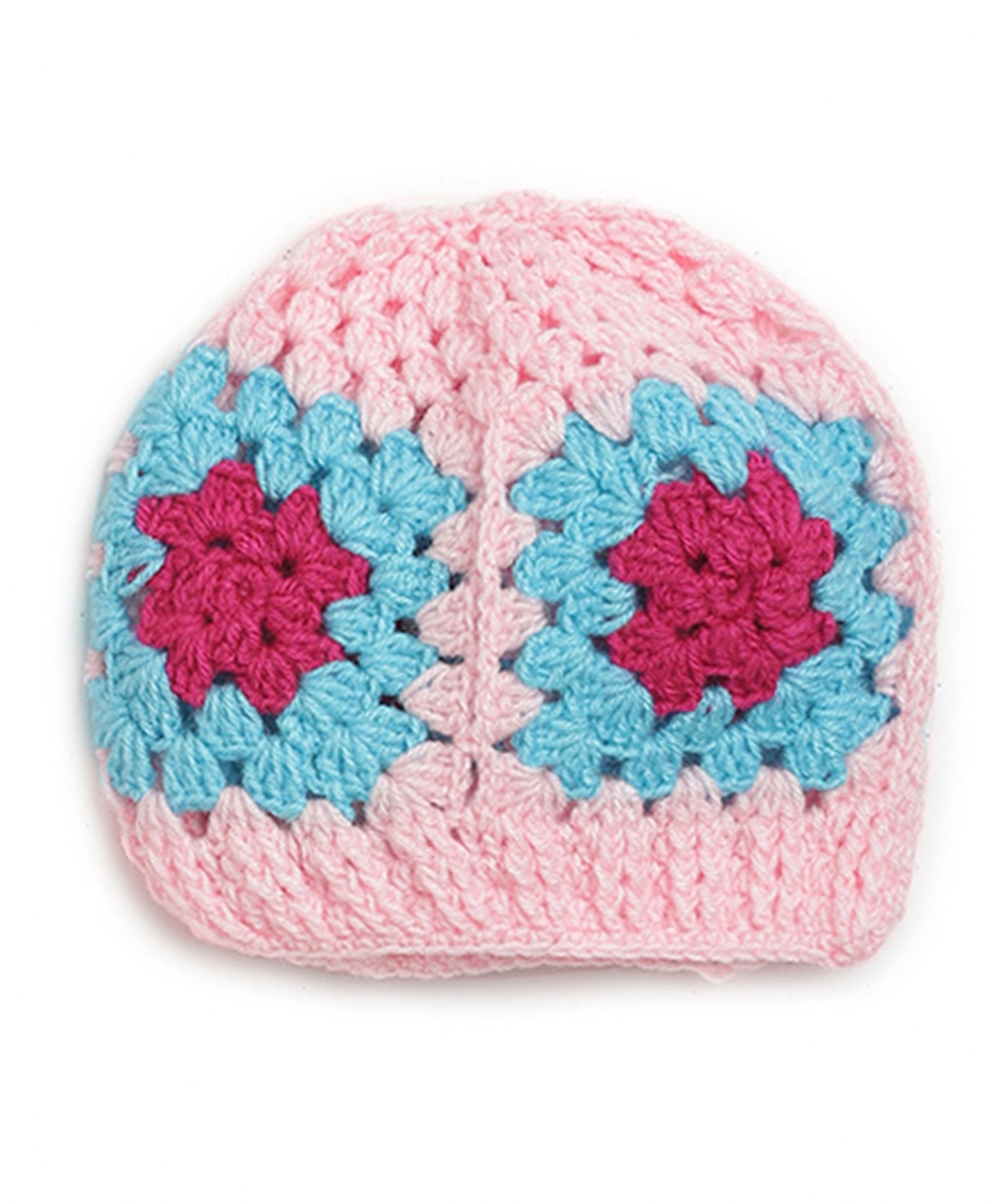 MayRa Knits Dual Color Hand Knitted 