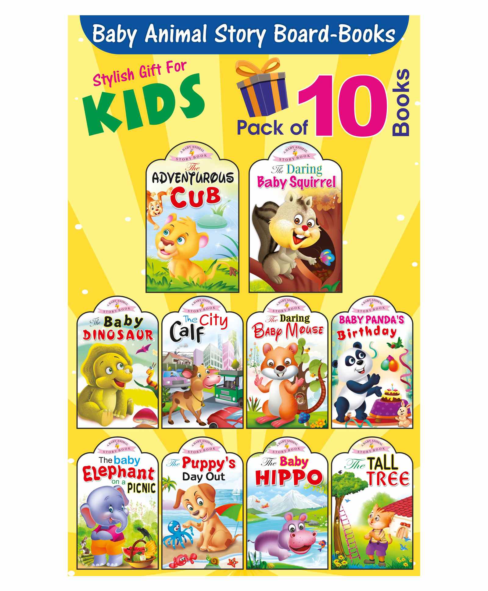 Sawan Story Board Book Set of 10 -  English-image-36