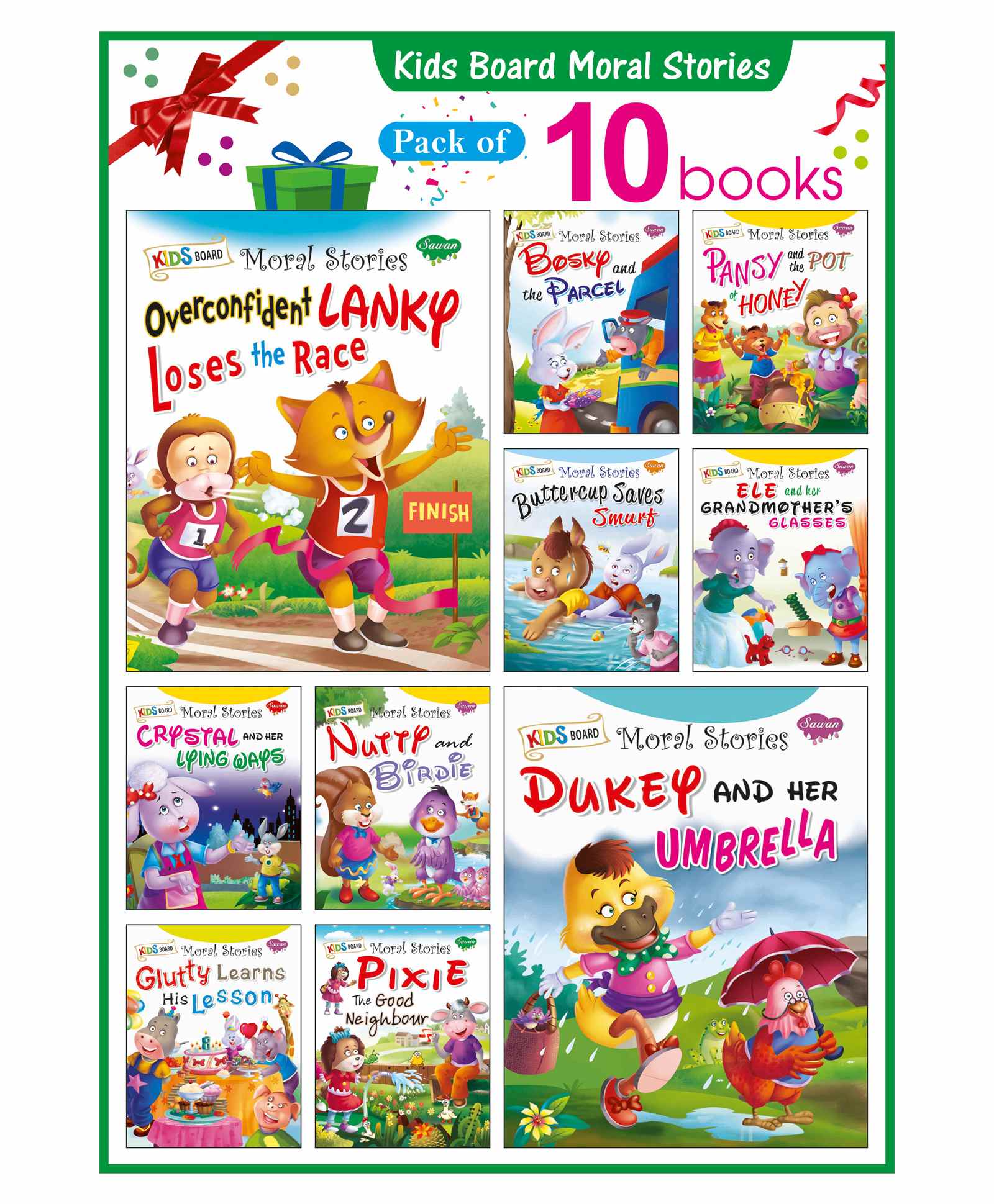 Sawan Story Board Book Set of 10 -  English-image-32