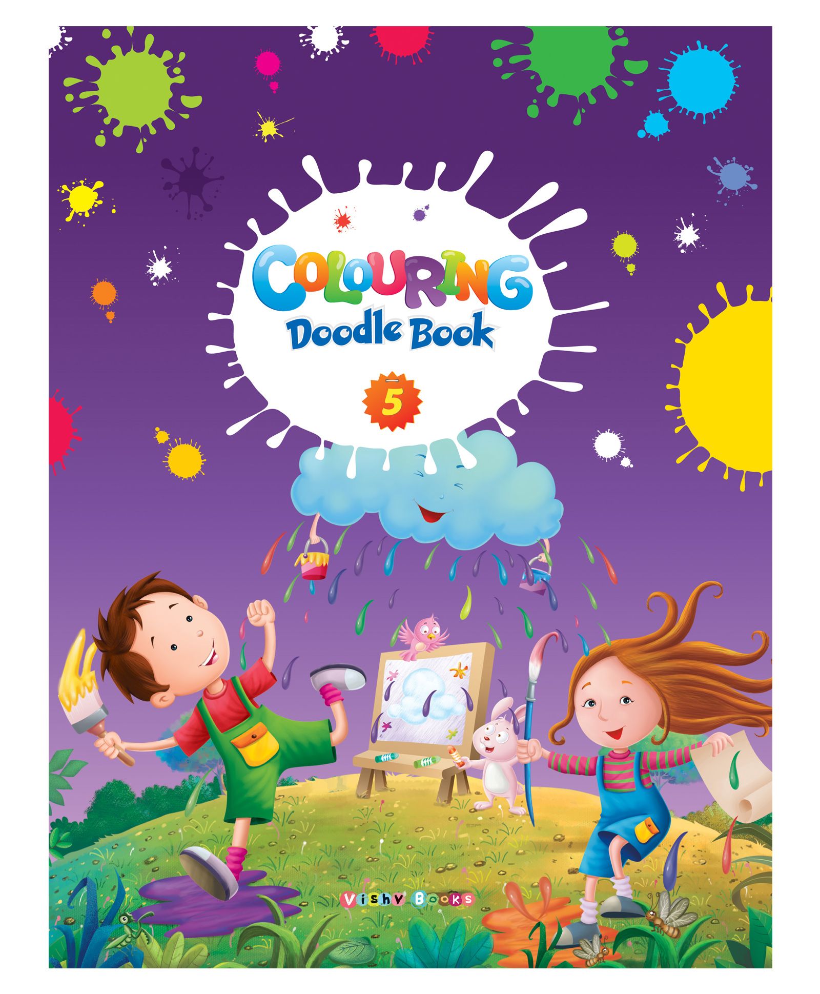vishv books ABC Coloring Doodle Book 5 - English-picture-29