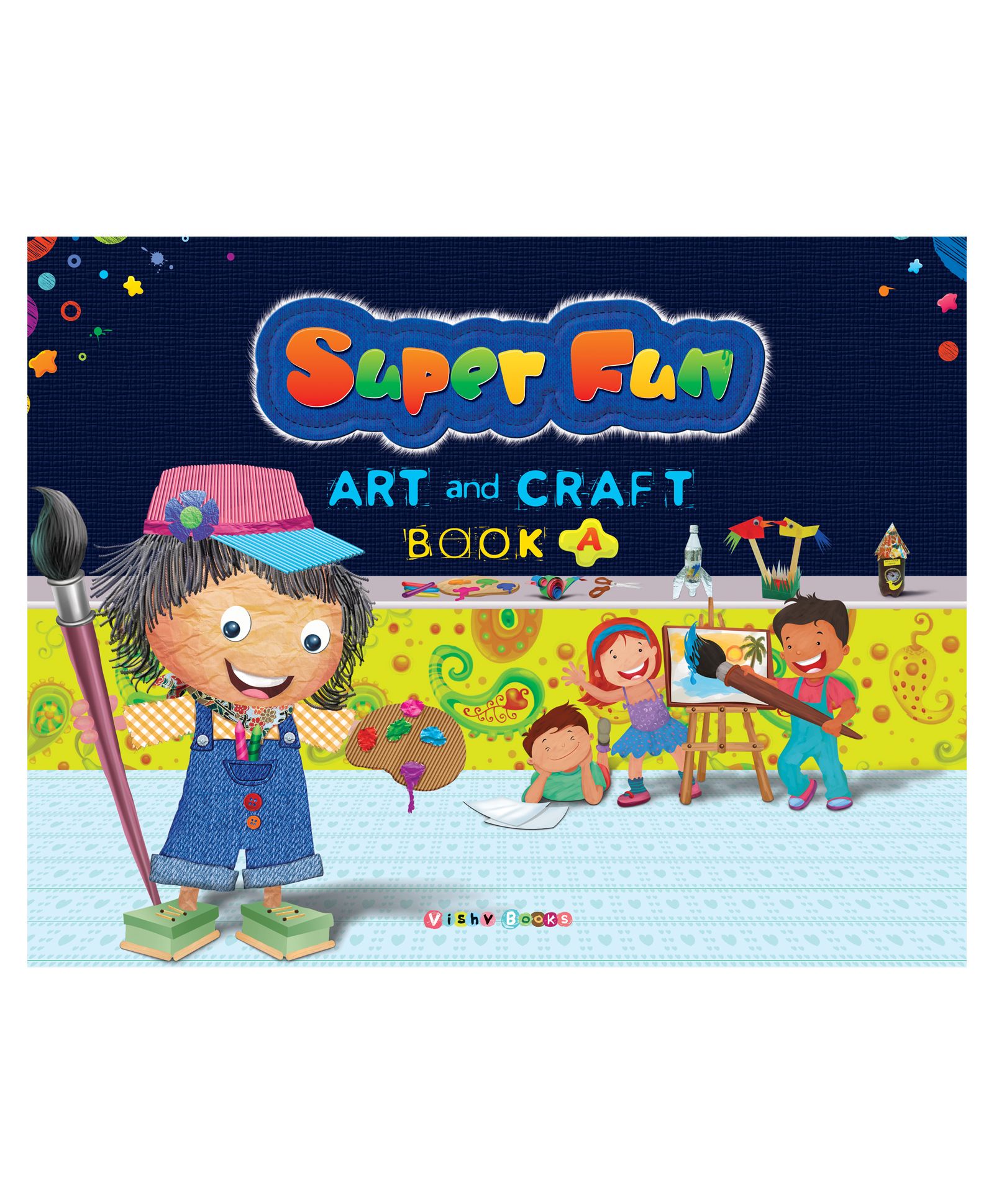 vishv books Super Fun Art And Craft Book A - English-picture-11