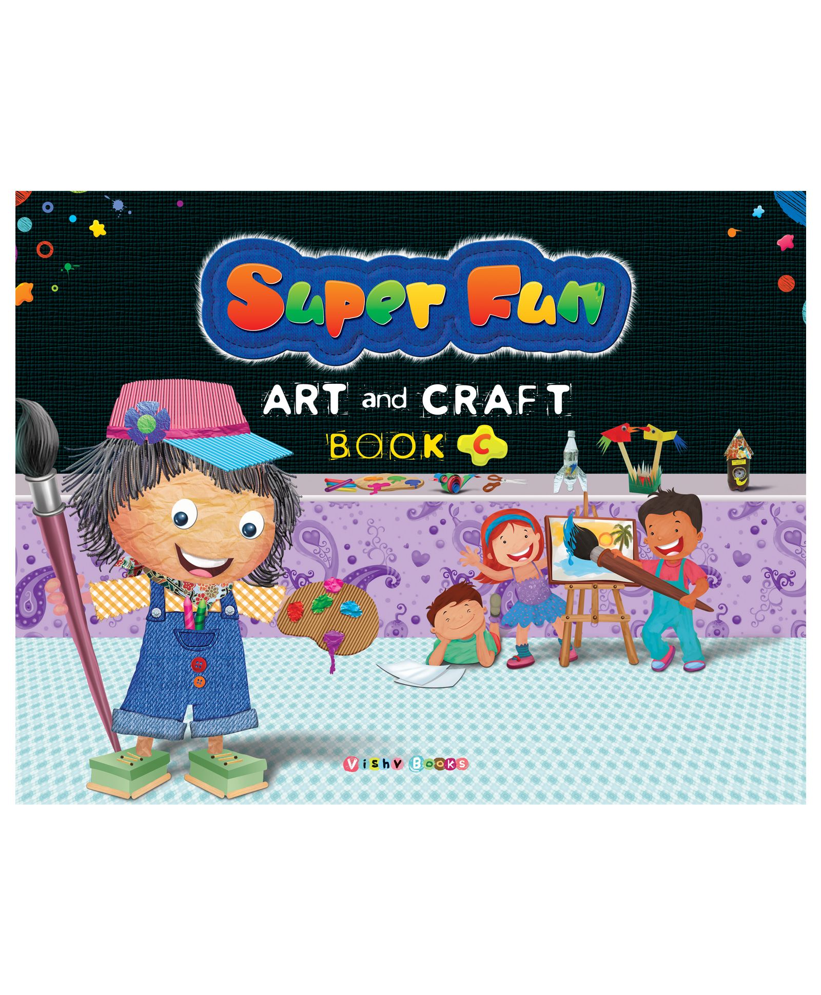 vishv books Super Fun Art & Craft Book C - English-picture-14