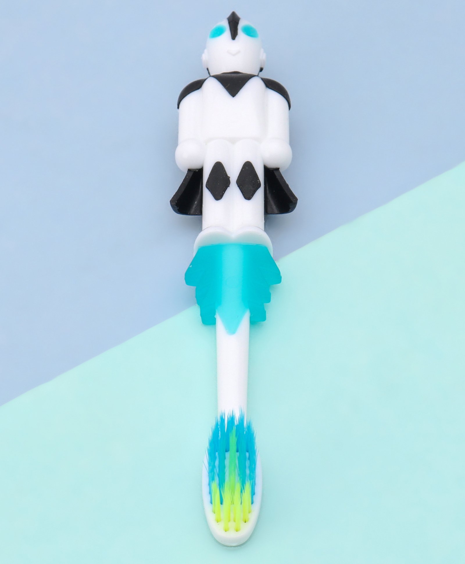 Toothbrush Ultra Soft Bristles Cartoon Shape - Green-image-38