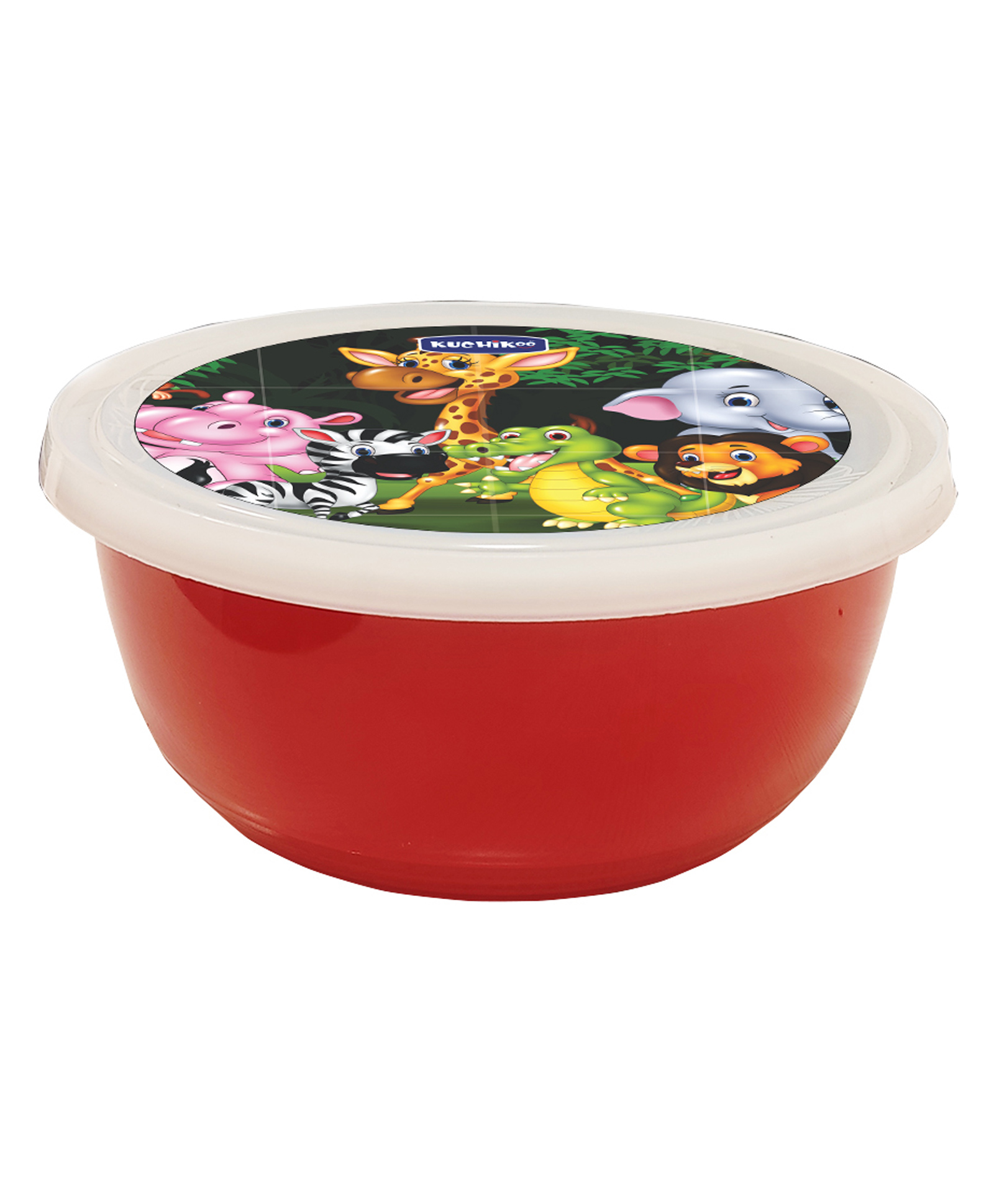 kuchicoo KuchiKoo Stainless Steel Feeding Bowl with Lid - White-picture-19