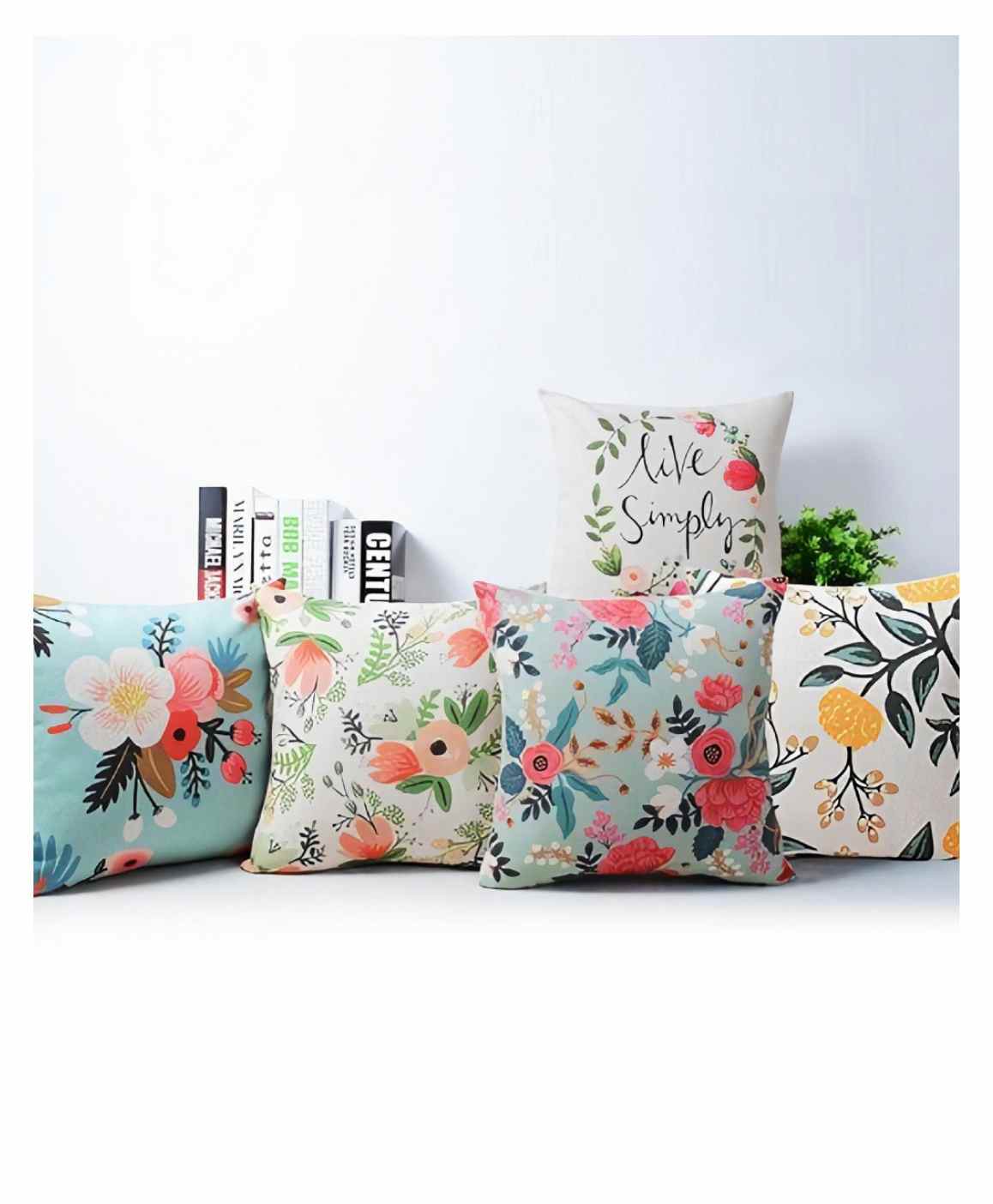polyester cushion covers