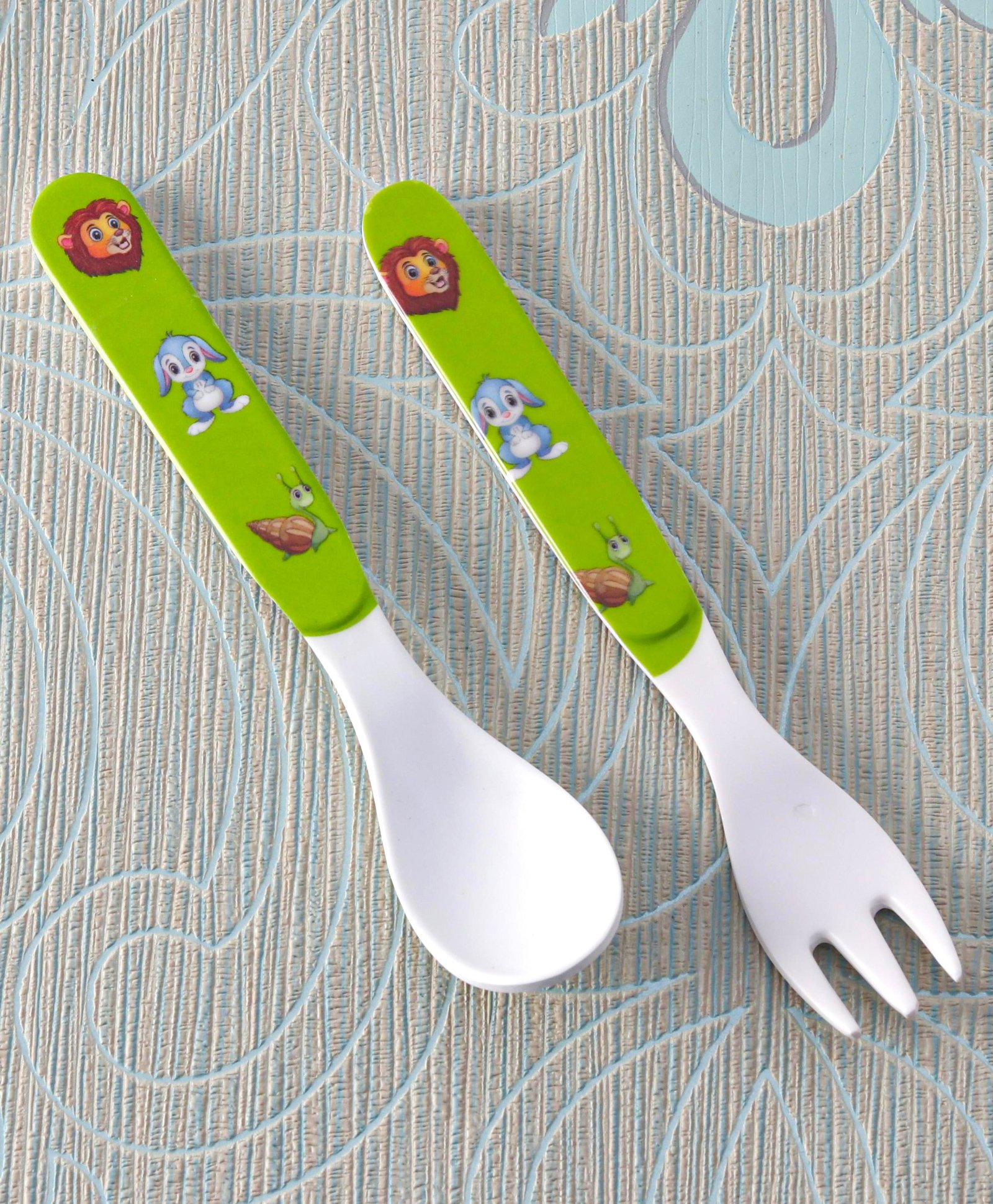 Spoon & Fork Set - Green-image-26