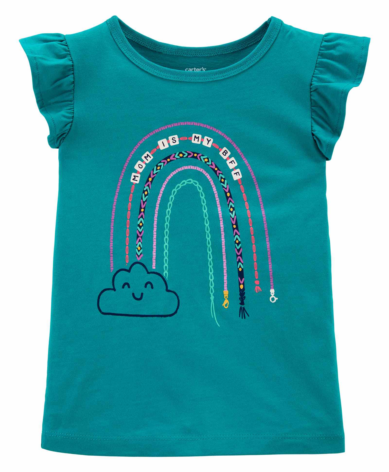 Carter's Rainbow Jersey Tee - Blue-image-23