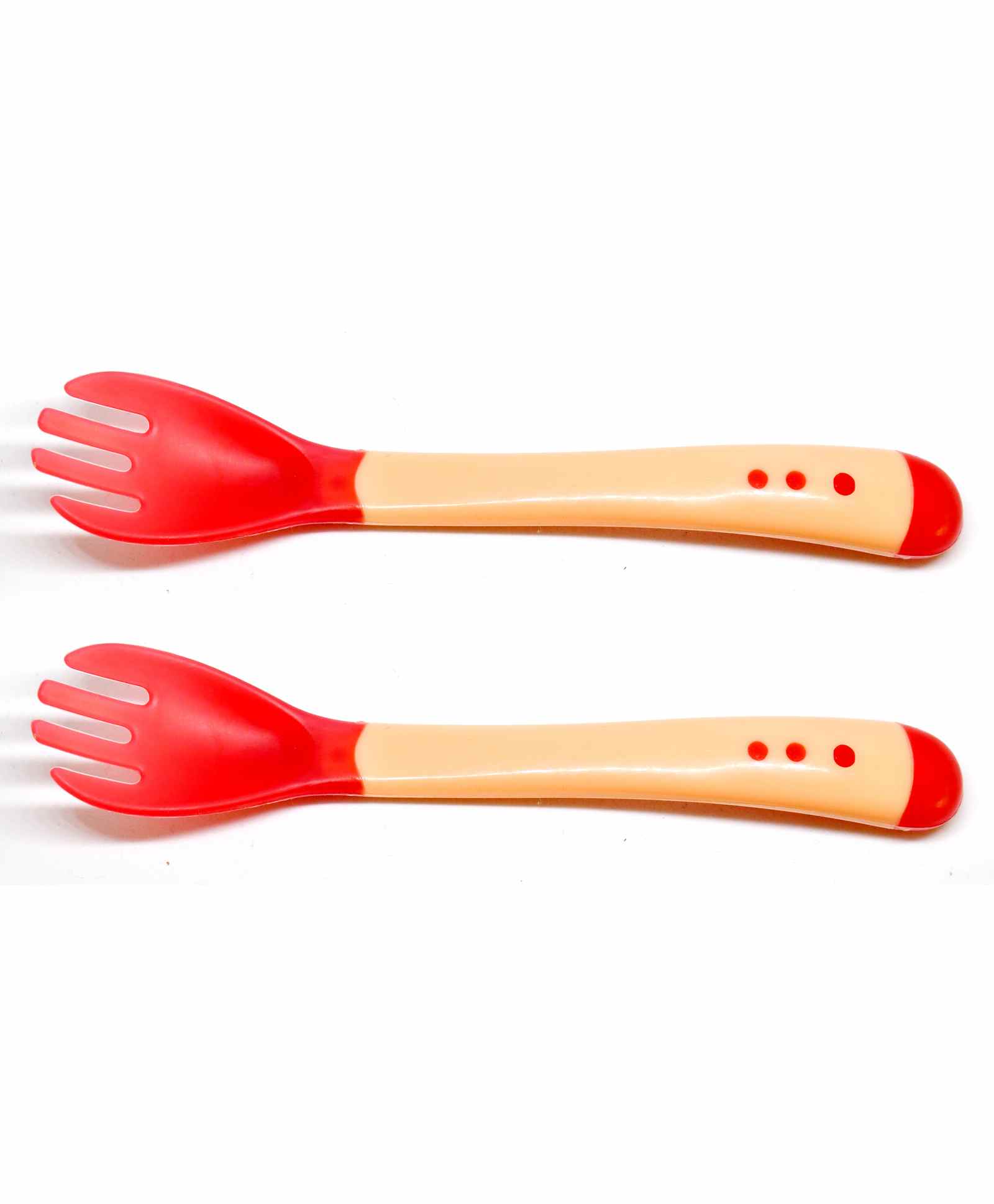 The Little Lookers Temperature Sensing Fork Pack of 2 - Red-picture-17