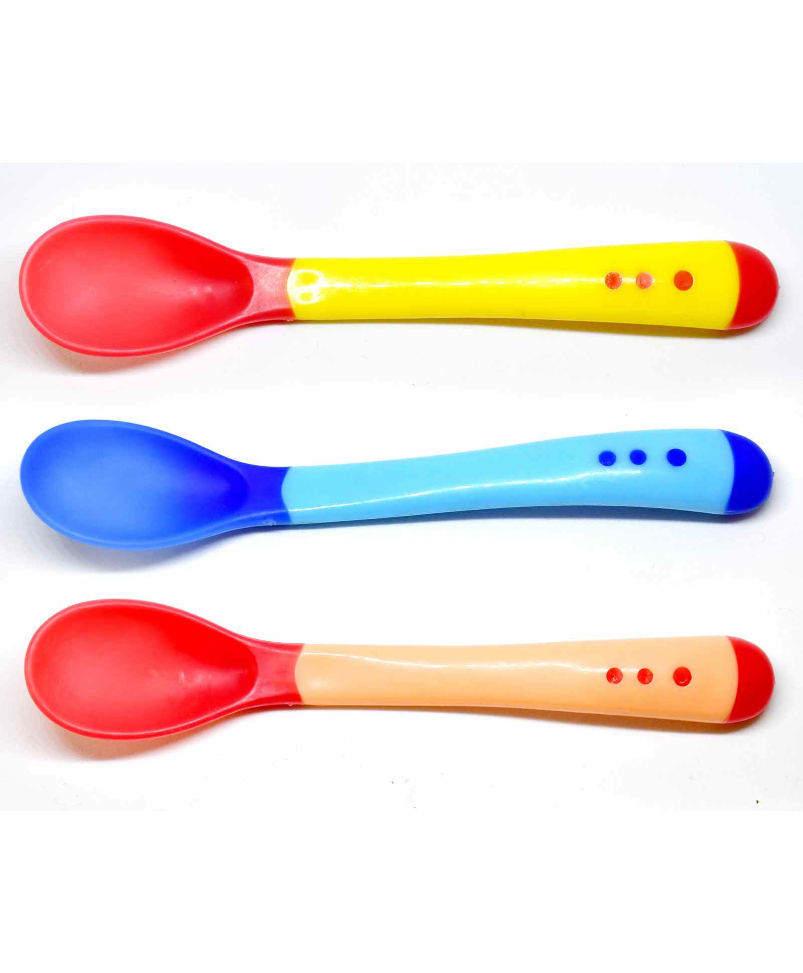 The Little Lookers Temperature Sensing Spoon Pack of 3 - Red Blue Yelllow-picture-15