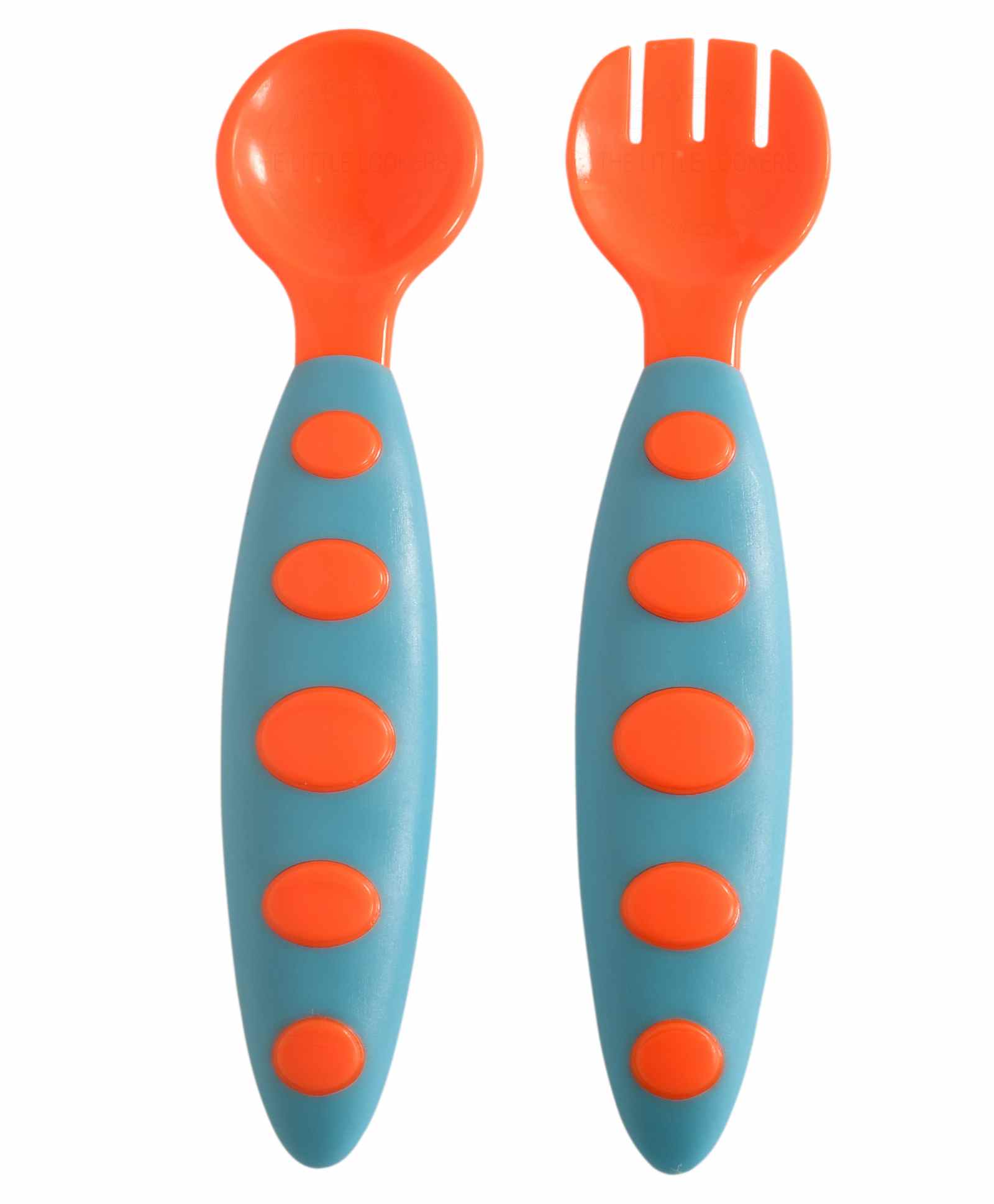 The Little Lookers Spoon & Fork Set - Orange-picture-22
