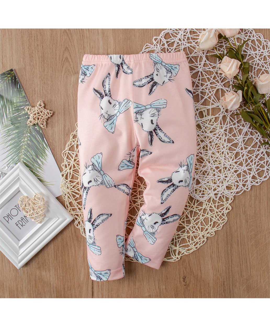 Kookie Kids Full Length Lounge Pant Cupcake Print - Pink-picture-35