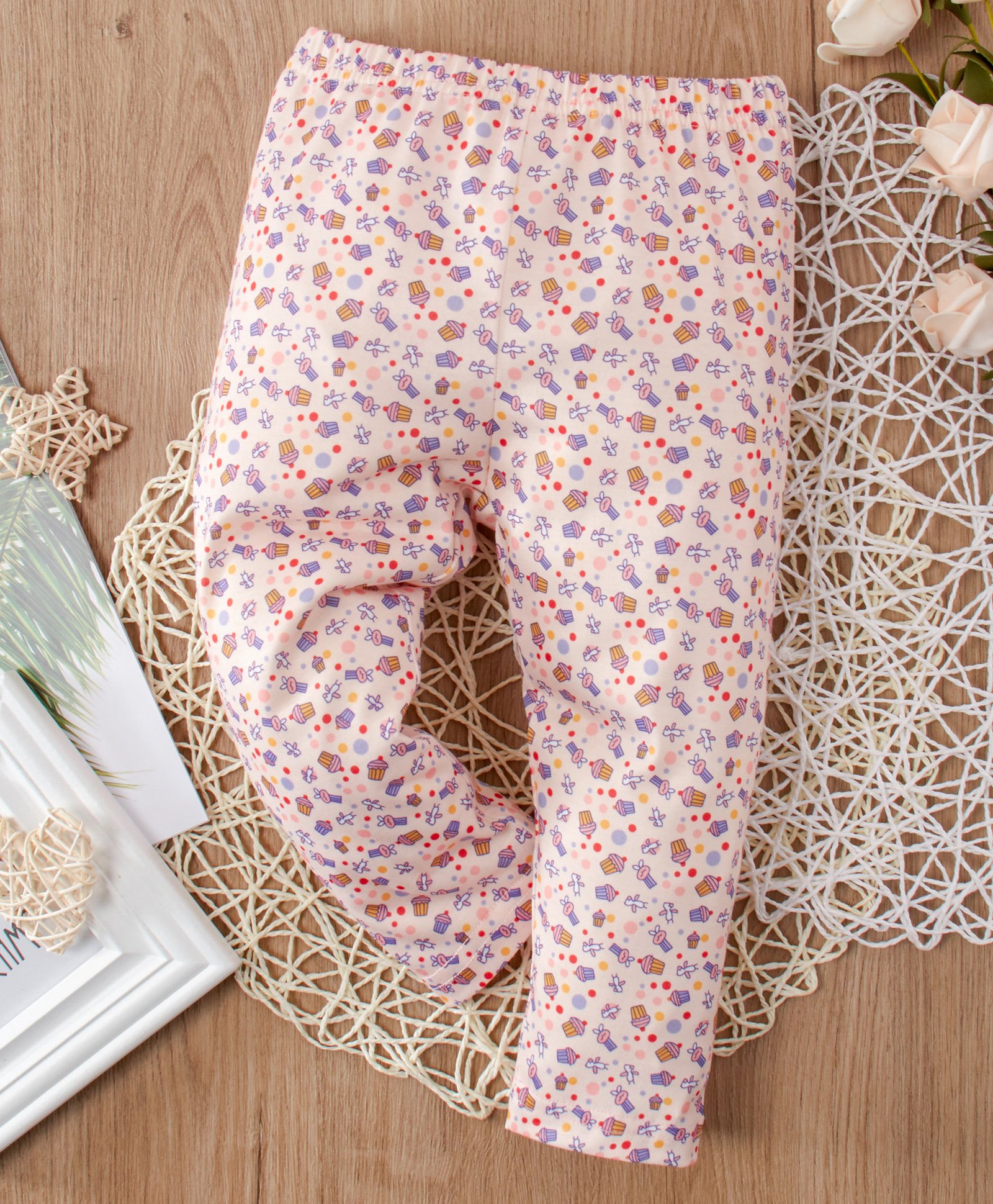 Kookie Kids Full Length Lounge Pant Unicorn Print - Pink-picture-33