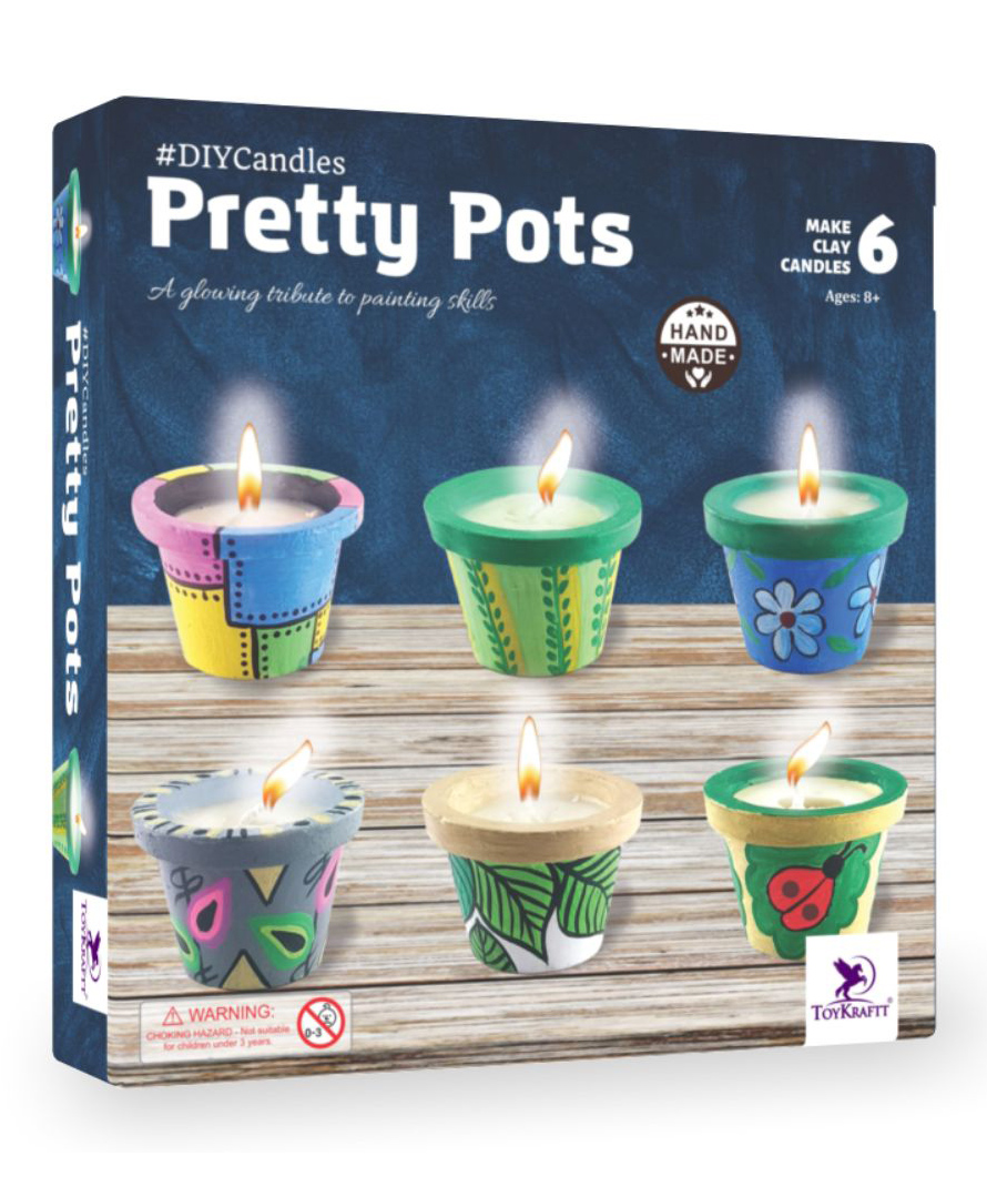 toykraftt Toy Kraft Candles From Pretty Pots Kit - Multicolour-picture-34