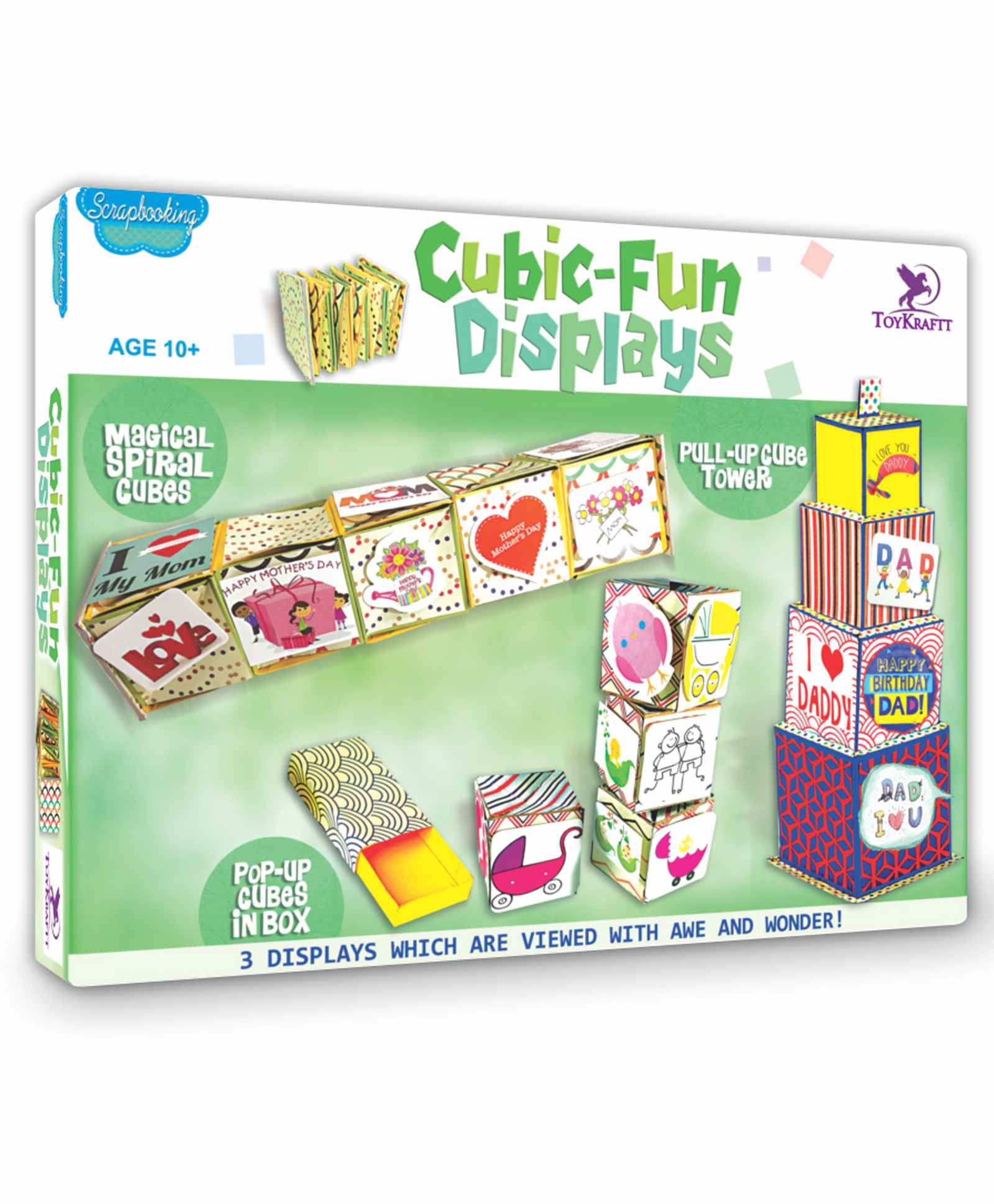 Toy Kraft Cubic Fun Display Set - Mulitcolor-image-33