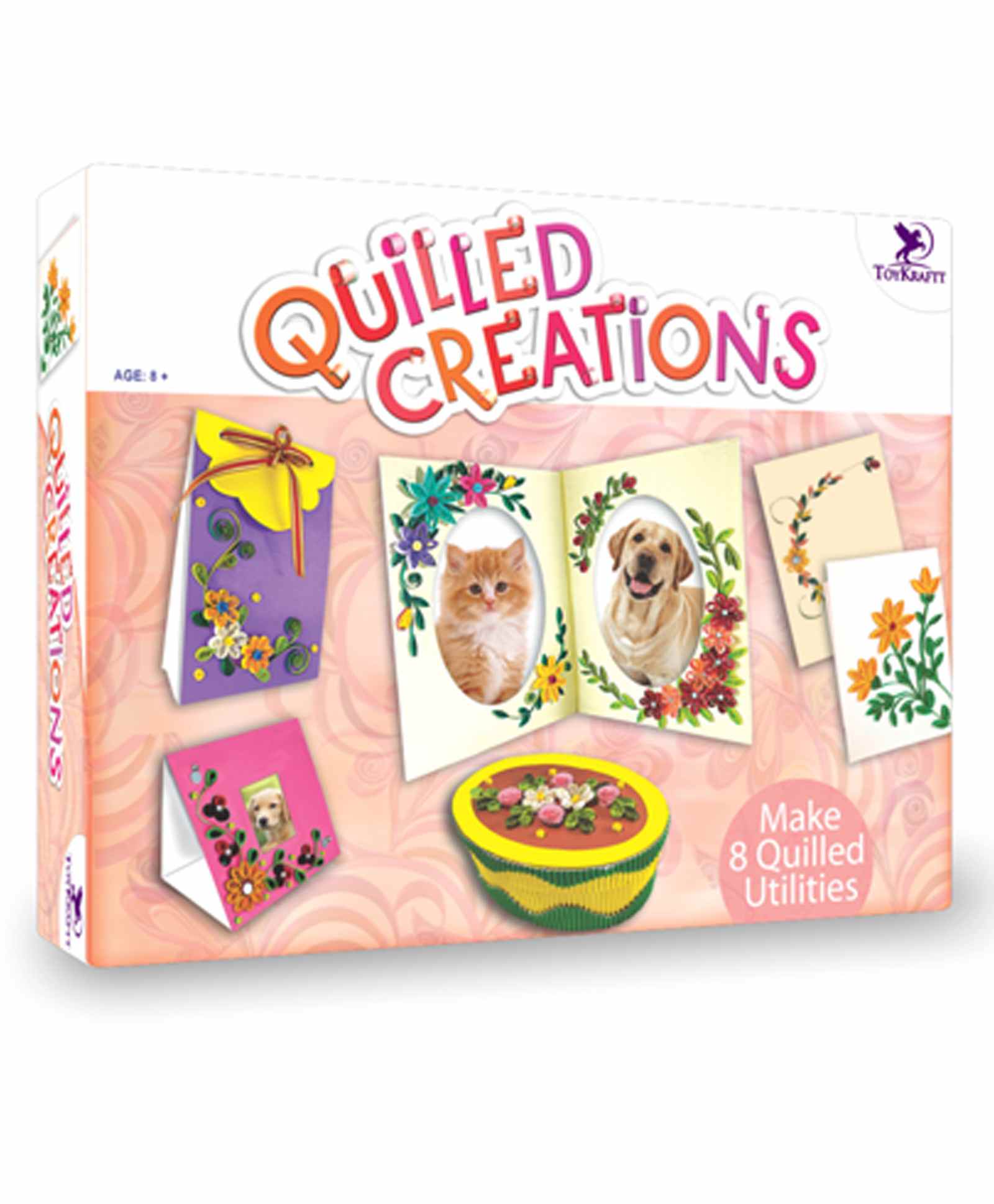 toykraftt Toy Kraft Quilled Creation - Multicolor-picture-31