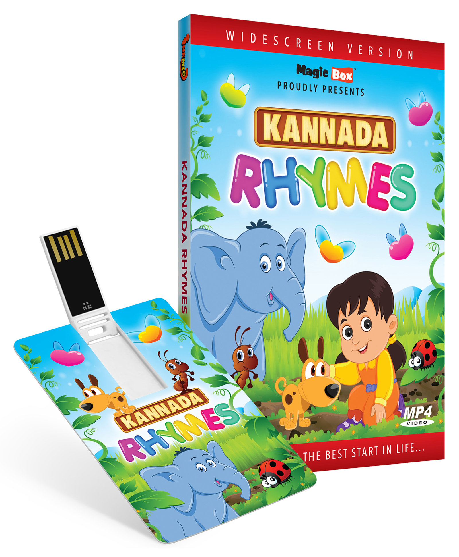 Inkmeo USB Memory Stick Animated Rhymes - Kannada Online in India, Buy at  Best Price from  - 8476694