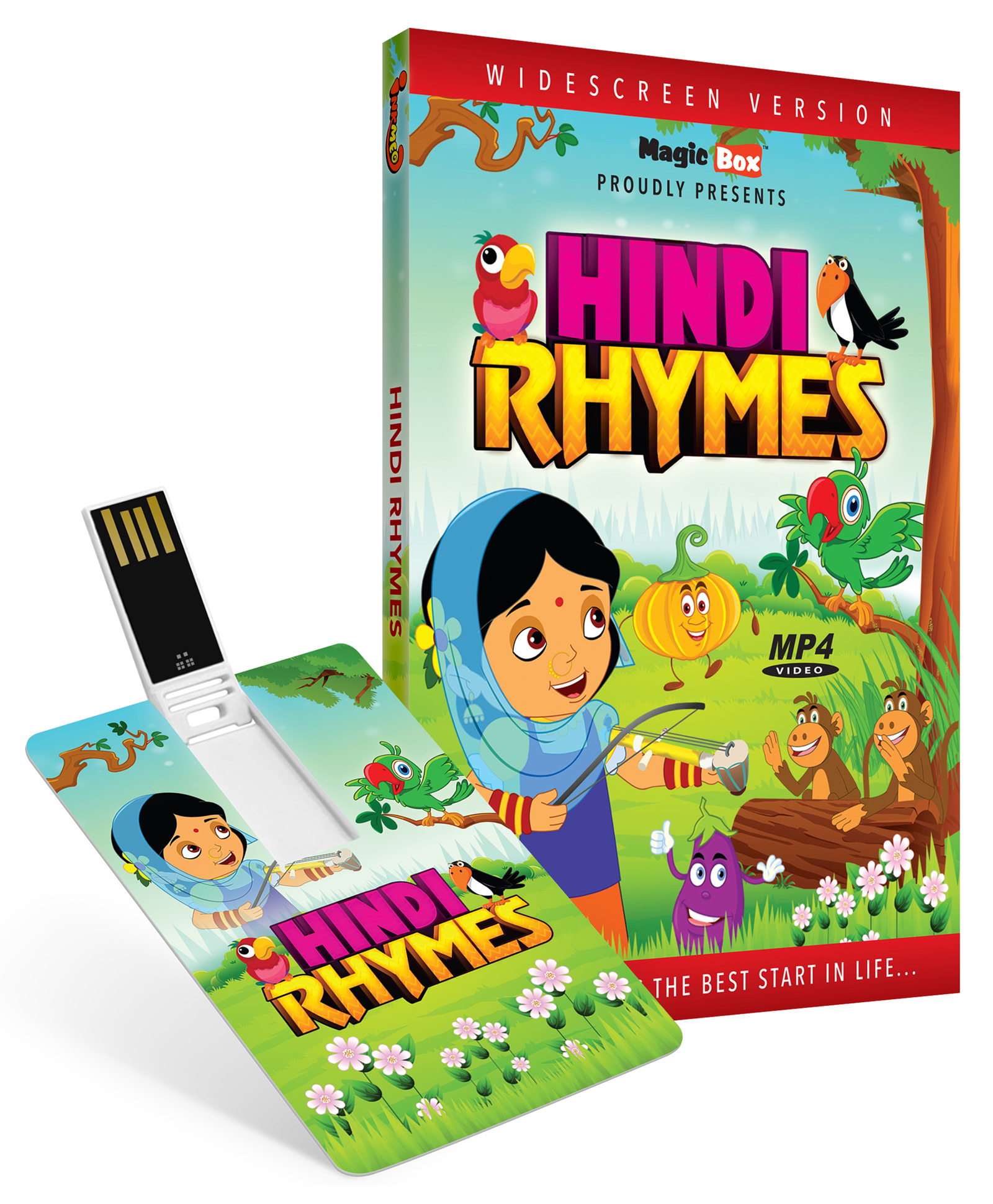 Inkmeo USB Memory Stick Animated Rhymes - Hindi Online in India, Buy at  Best Price from  - 8476695