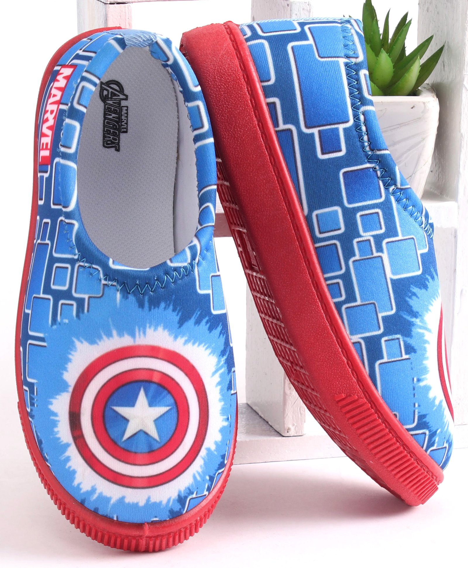 captain marvel girls shoes