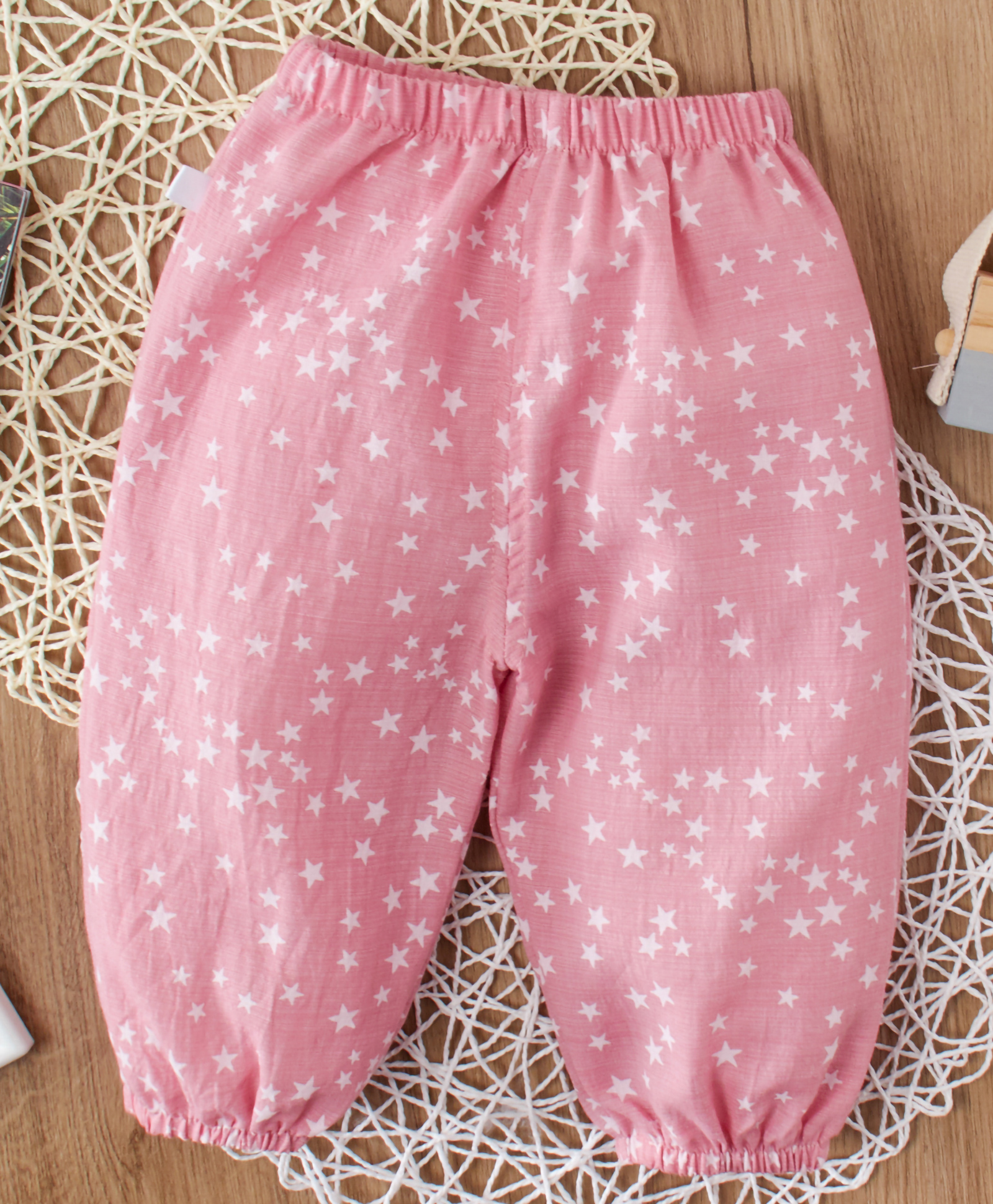 Kookie Kids Full Length Lounge Pant Jelly Fish Print - Pink-image-30