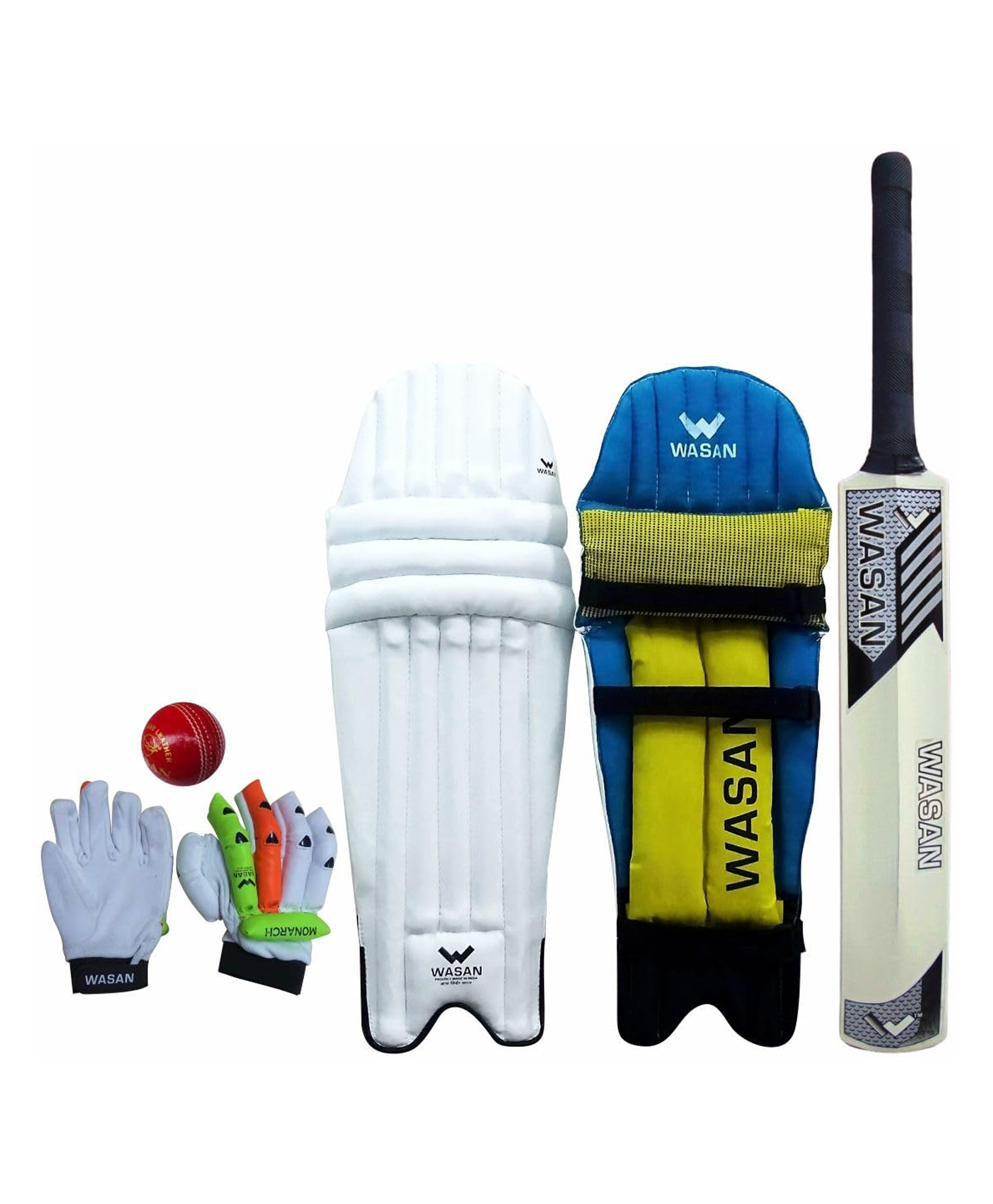 Wasan Complete Cricket Set - Green-picture-6