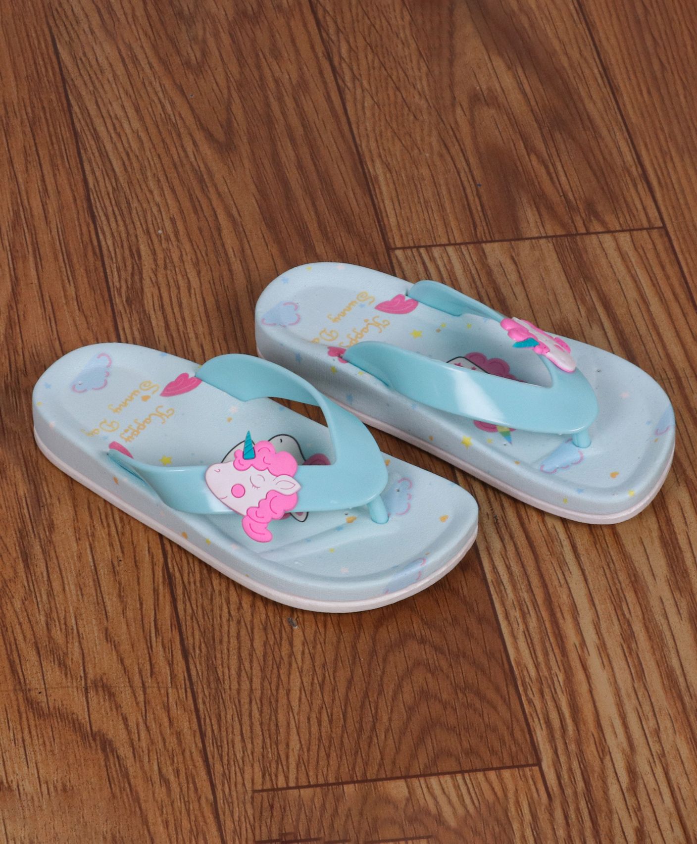 NEW Infant toddler 6-9*9-12*12-18 months CROCODILE Sandals Flip Flops Shoes Blue