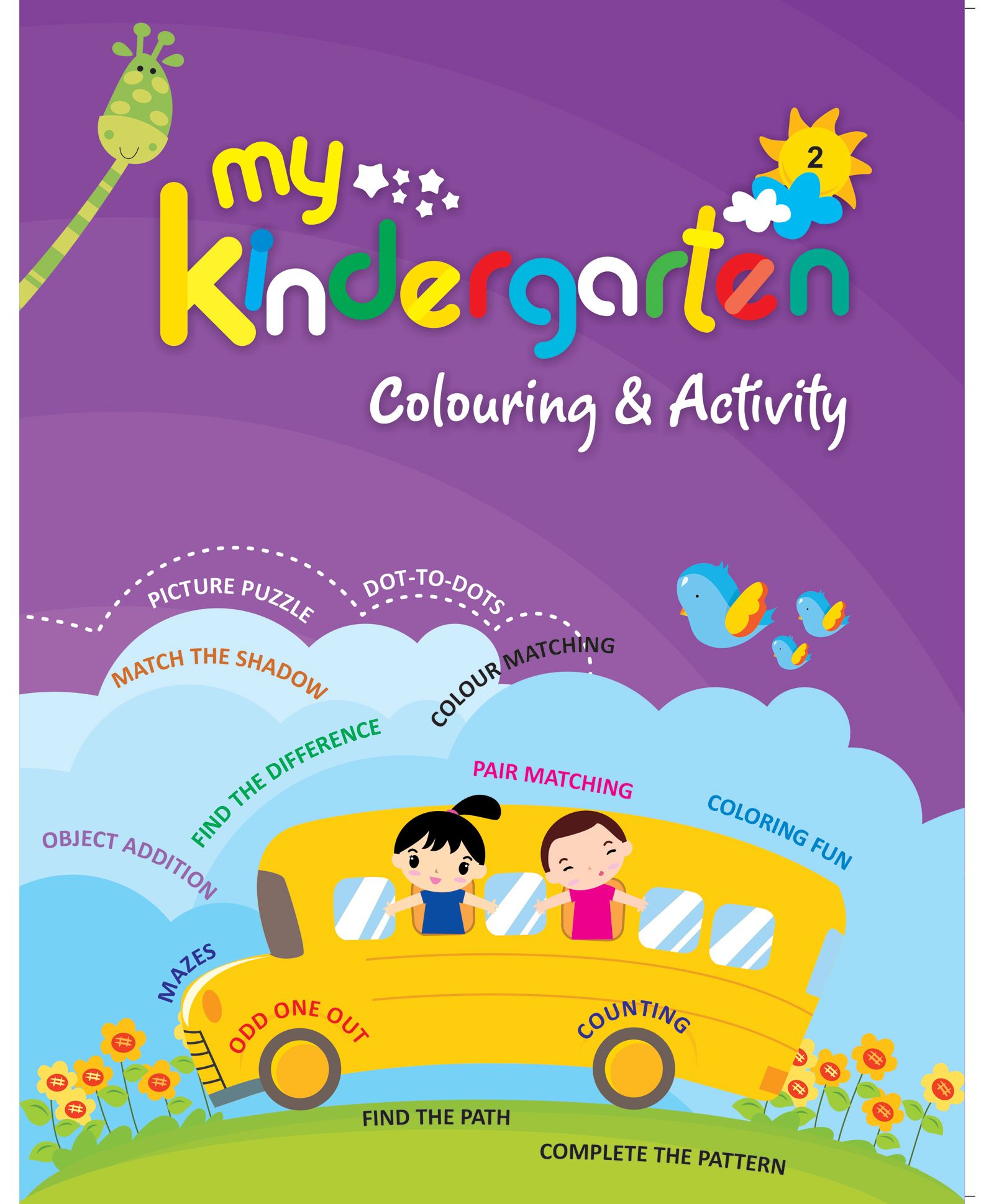 My Kindergarten Coloring And Activity Book - English-image-22
