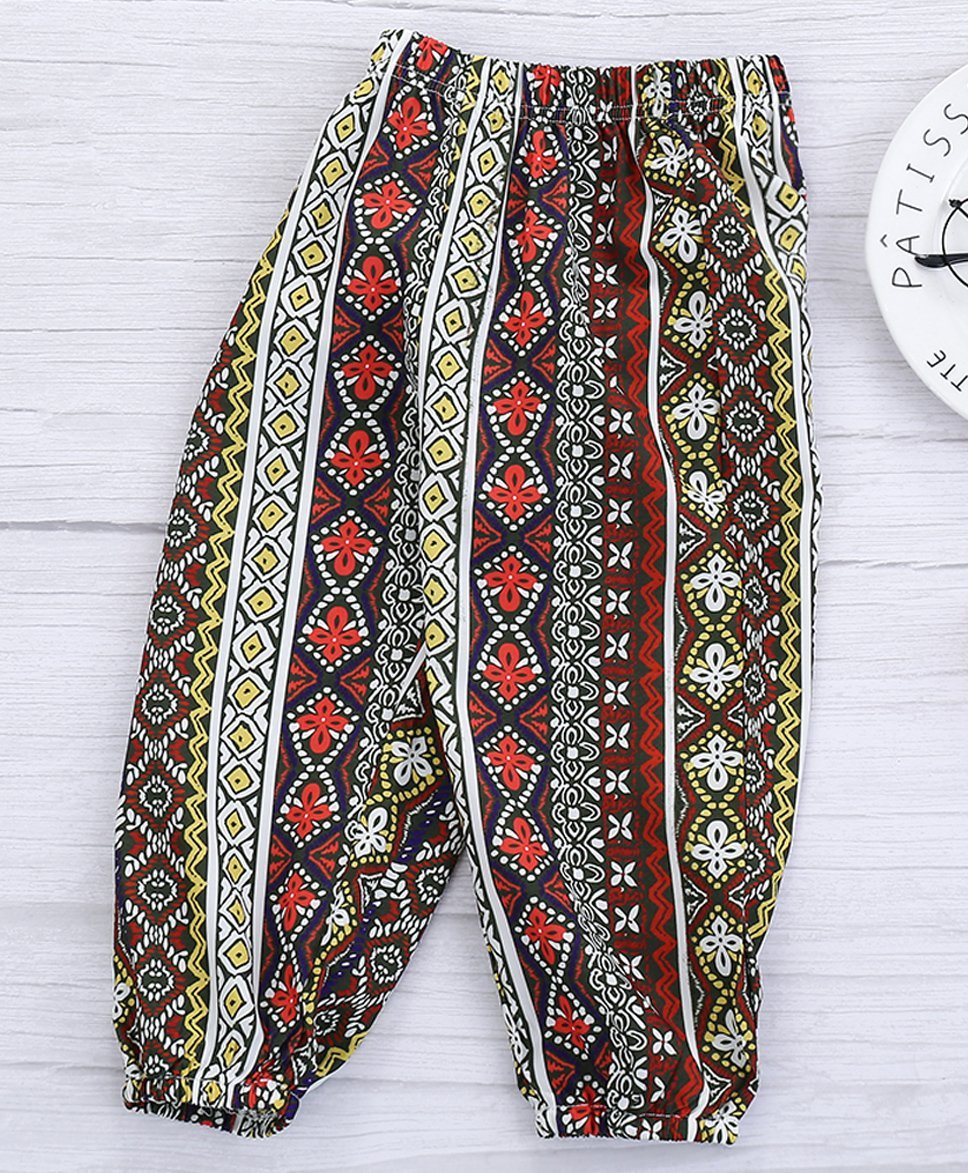 Kookie Kids Full Length Lounge Pant - Multicolor-picture-13