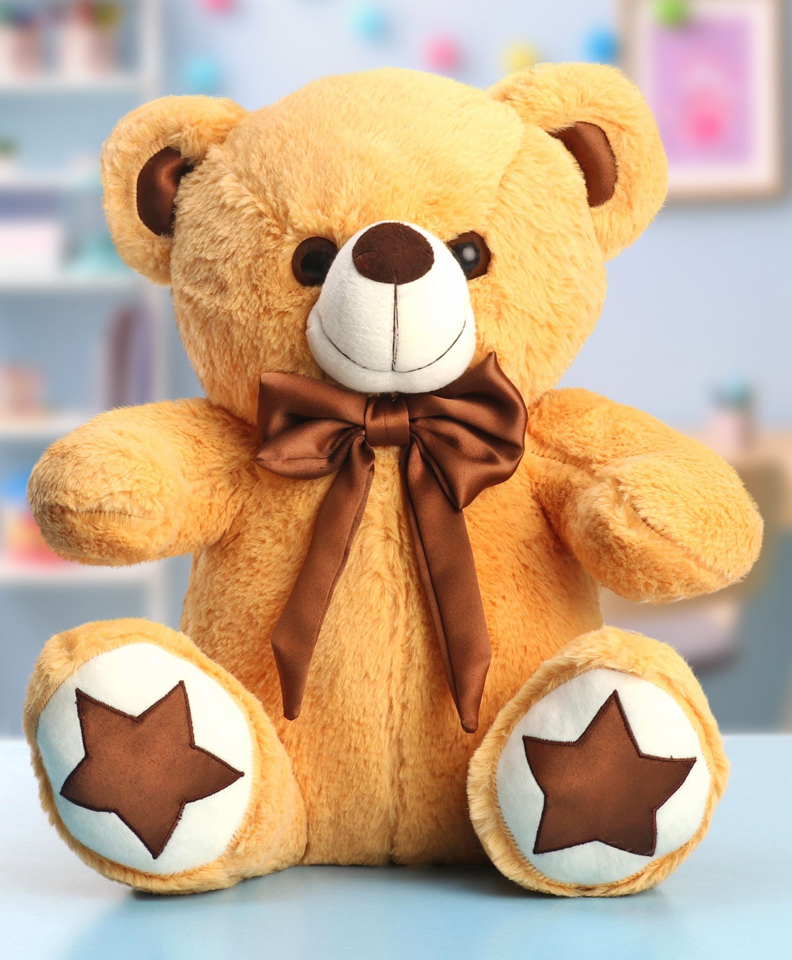 Babyhug Plush Teddy Bear Soft Toy Brown - Height 30 cm Online India, Buy Soft Toys for (2-10 Years) at - 8513928 Babyhug Plush Teddy Bear Soft Toy Brown - Height 30 cm Online India, Buy Soft Toys for (2-10 Years) at - 8513928