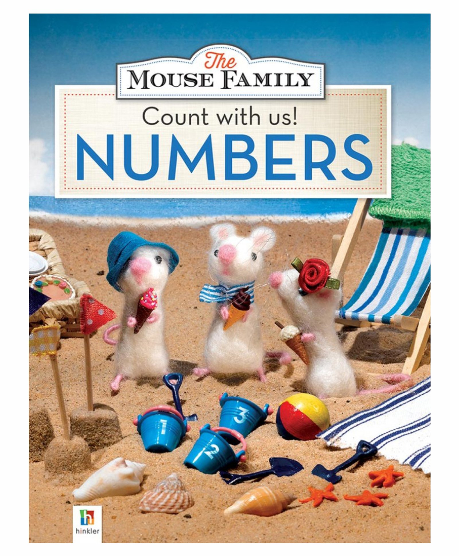 The Mouse Family Count With Us Numbers Book - English-image-2